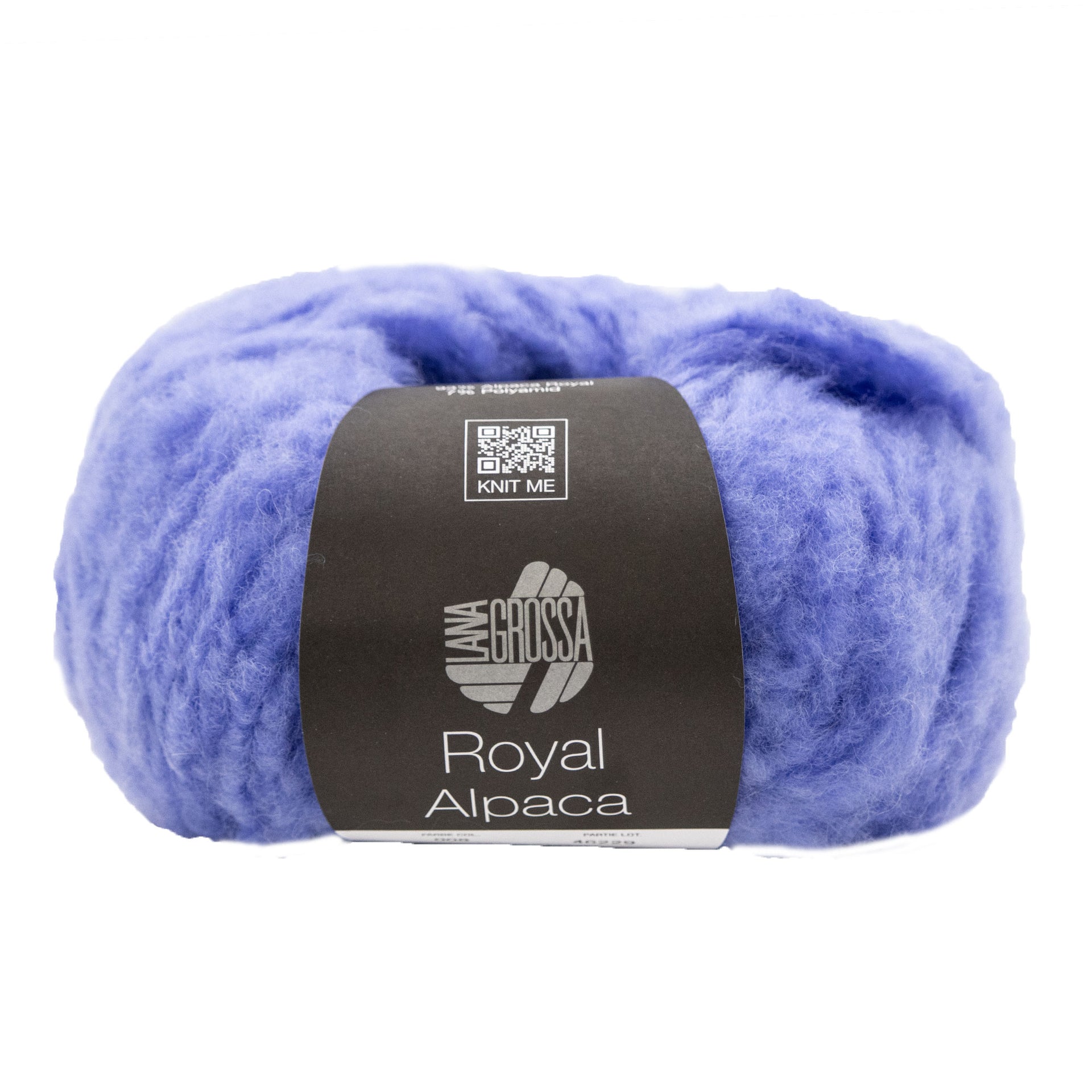 Lana Grossa Royal Alpaca Yarn - 08 Light Blue
