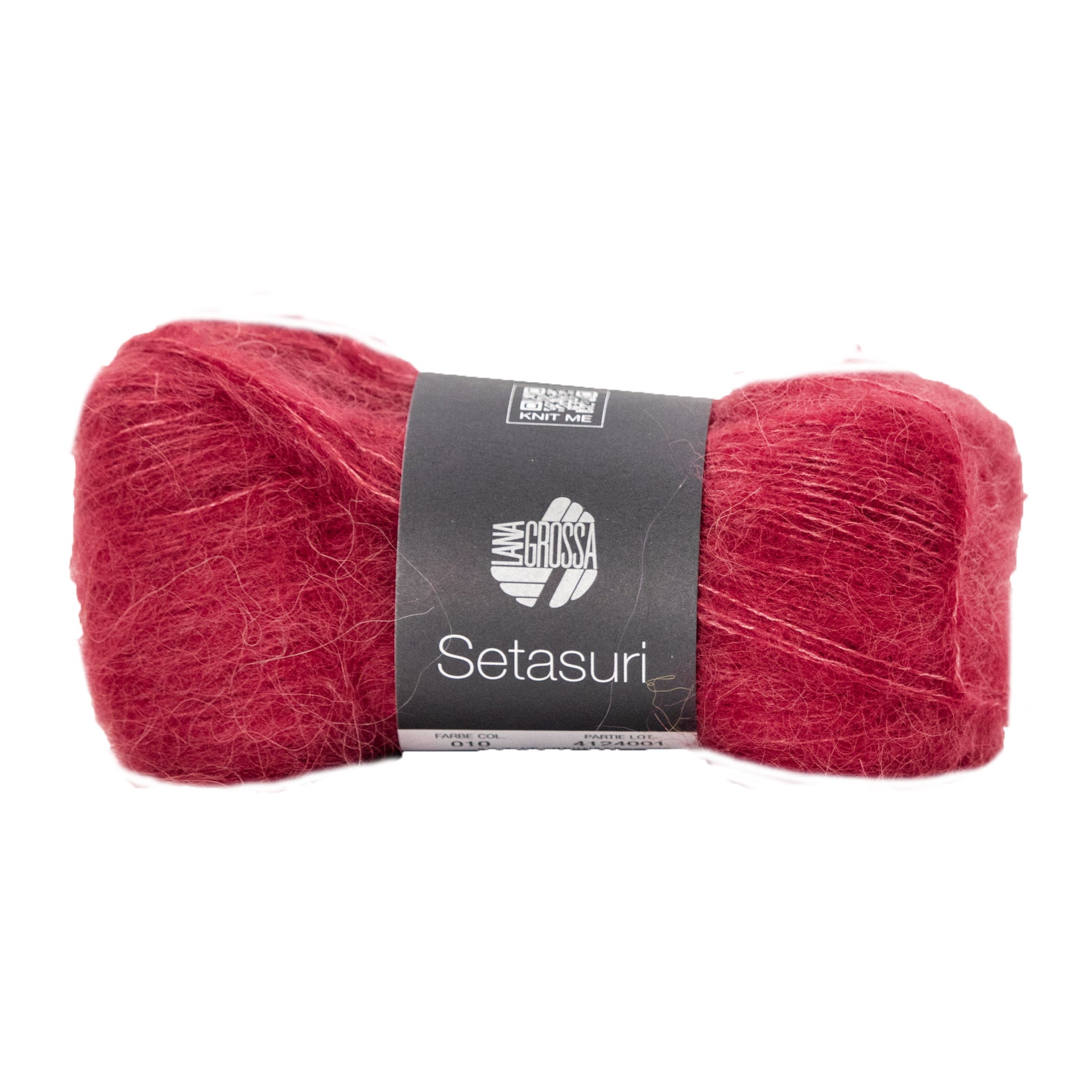 Lana Grossa Setasuri Yarn - 10 Wine Red
