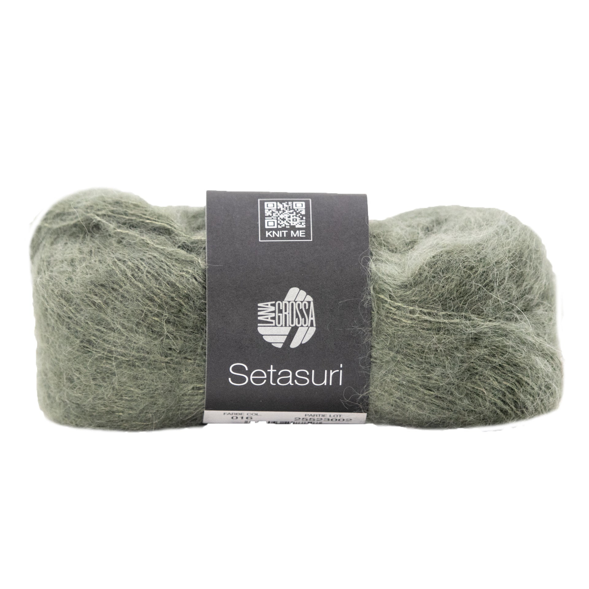 Lana Grossa Setasuri Yarn - 16 Grey-Green
