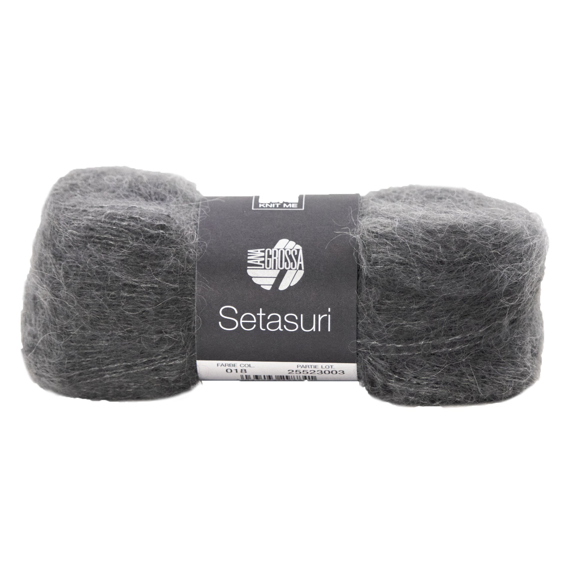 Lana Grossa Setasuri Yarn - 18 Charcoal
