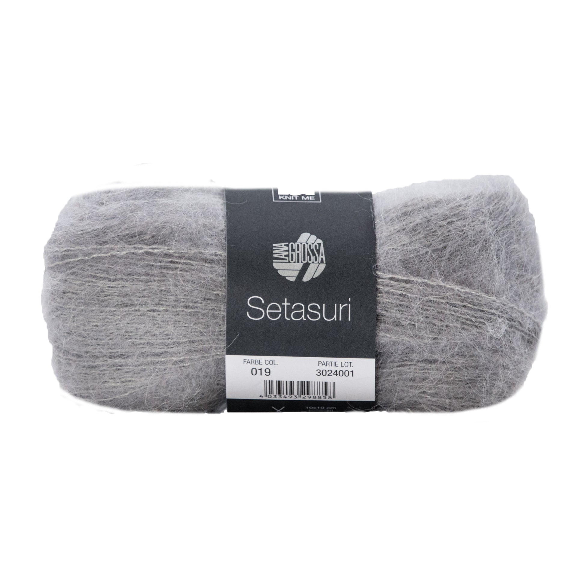 Lana Grossa Setasuri Yarn - 19 Light Grey
