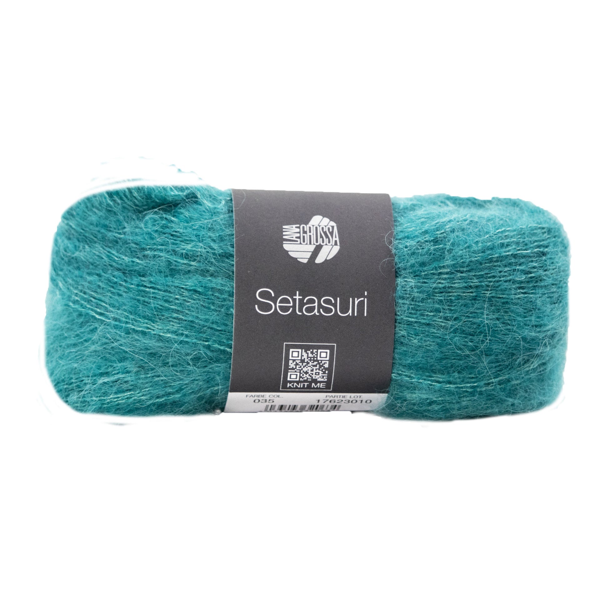 Lana Grossa Setasuri Yarn - 35 Petrol

