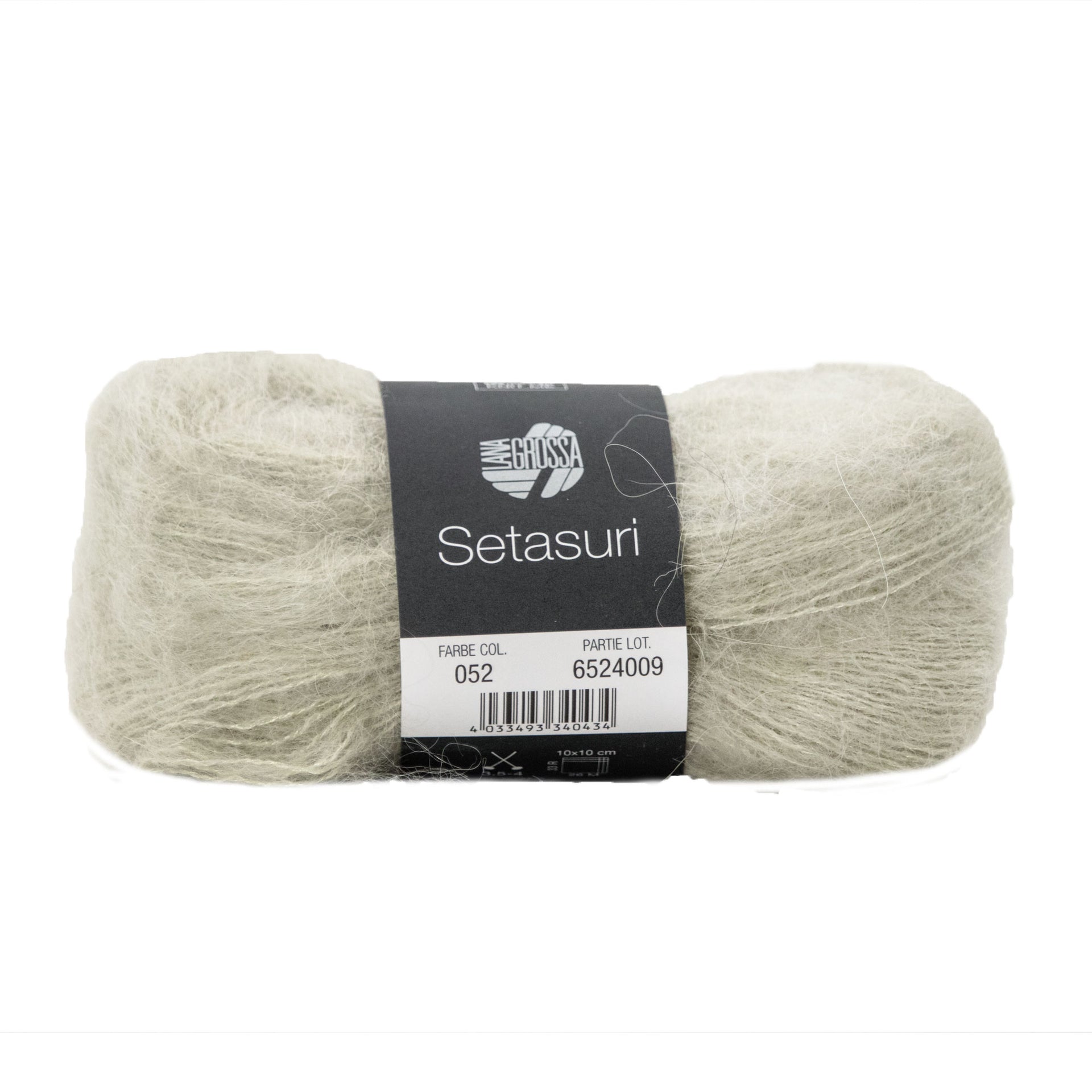 Lana Grossa Setasuri Yarn - 52 Green Beige
