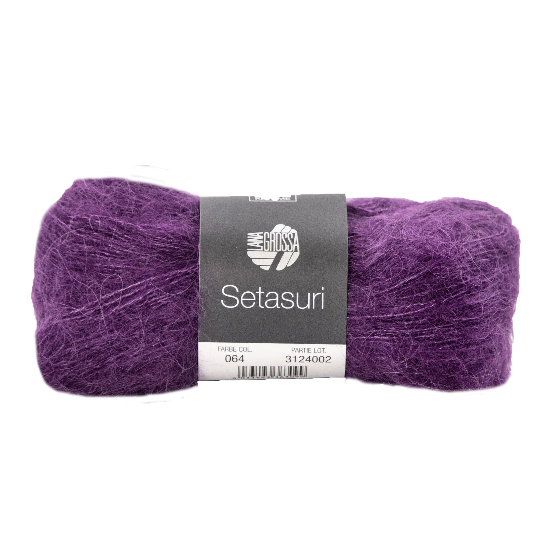 Lana Grossa Setasuri Yarn - 64 Dark Purple
