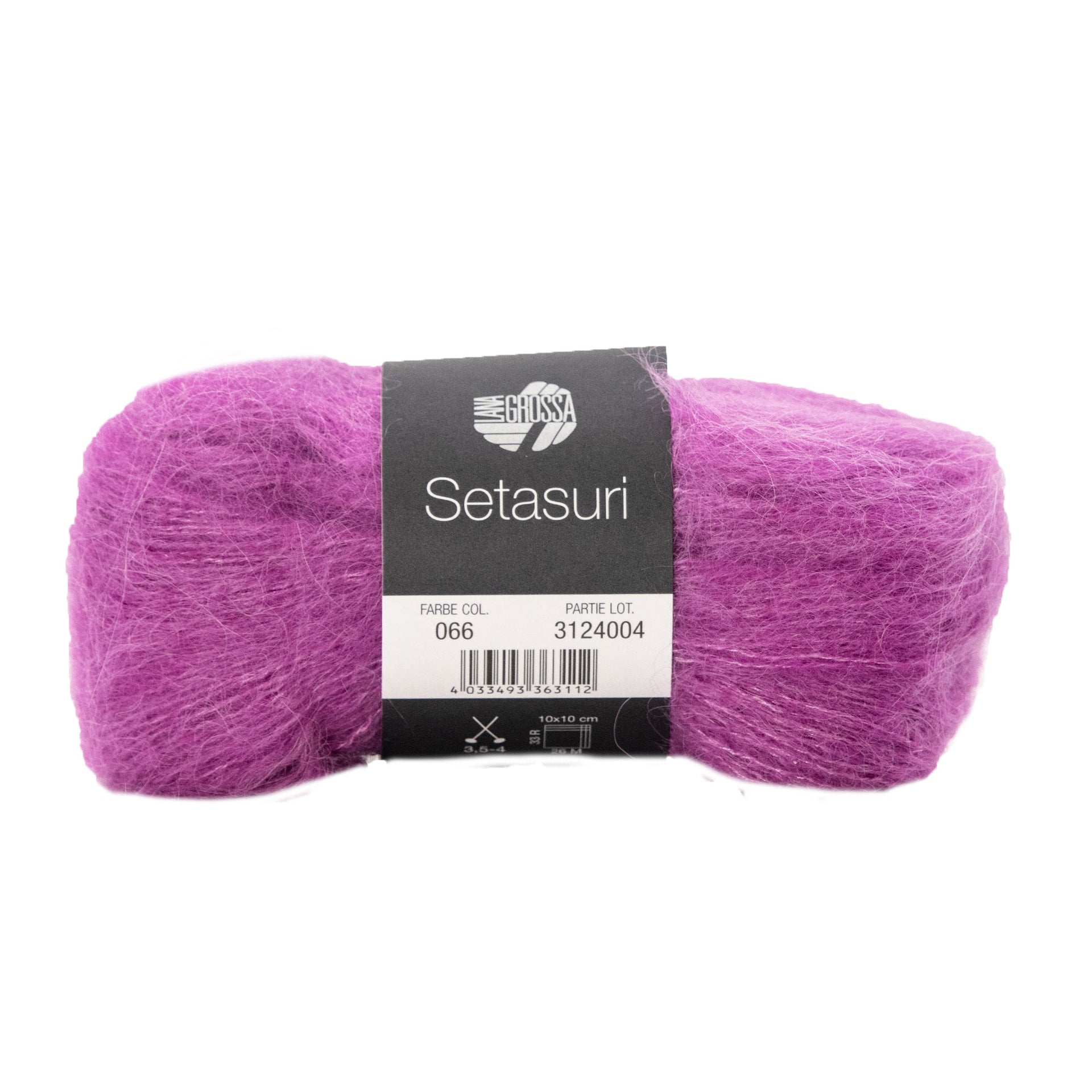 Lana Grossa Setasuri Yarn - 66 Fuchsia
