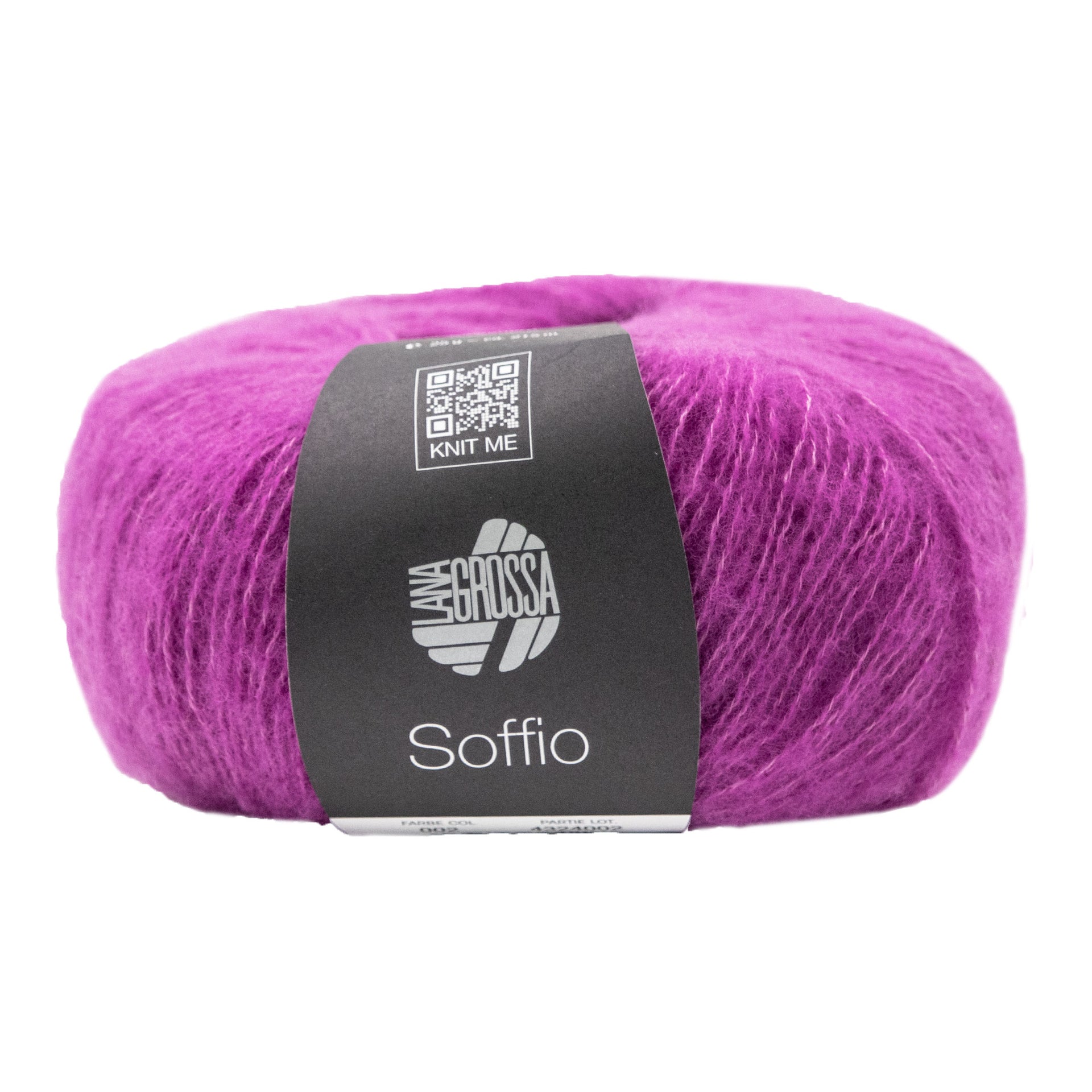 Lana Grossa Soffio Yarn - 02 Fuchsia
