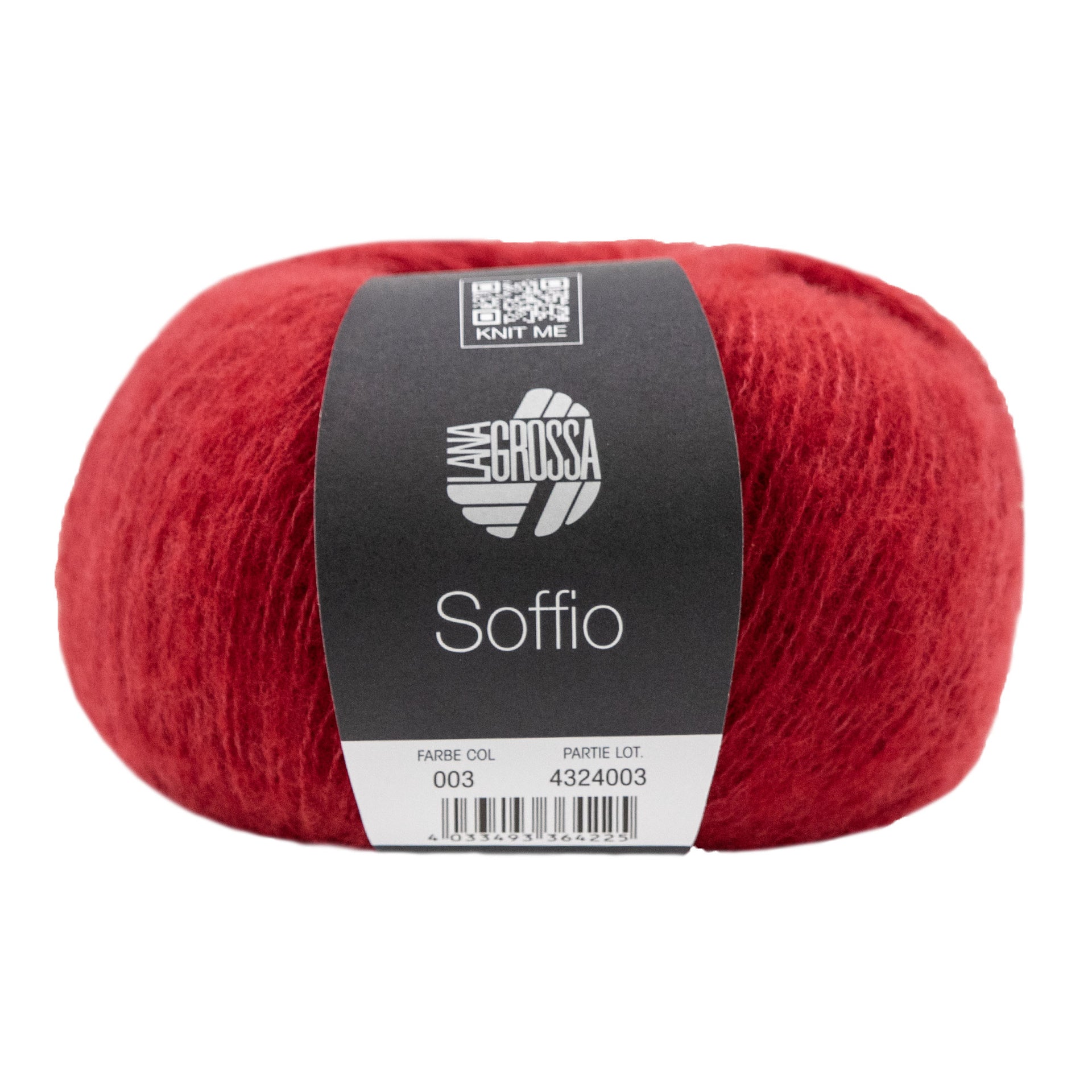 Lana Grossa Soffio Yarn - 03 Red
