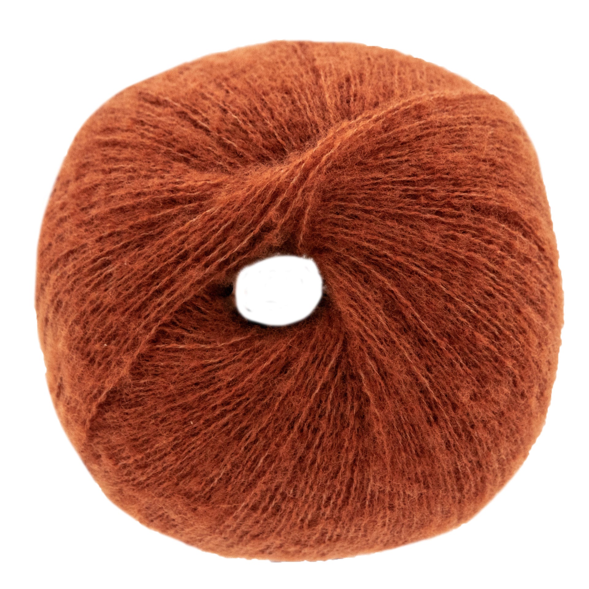 Lana Grossa Soffio Yarn - 04 Rust Brown
