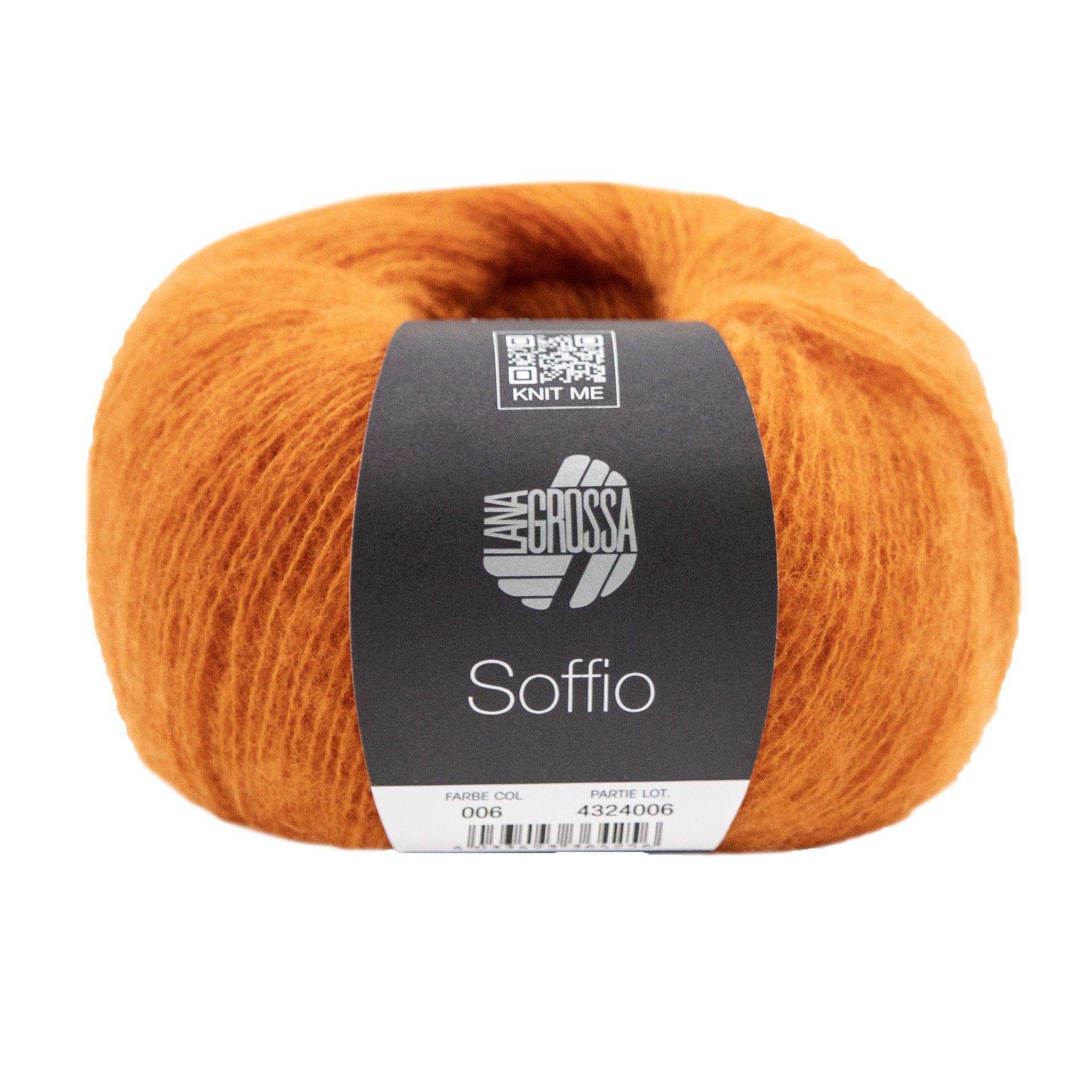 Lana Grossa Soffio Yarn - 06 Orange
