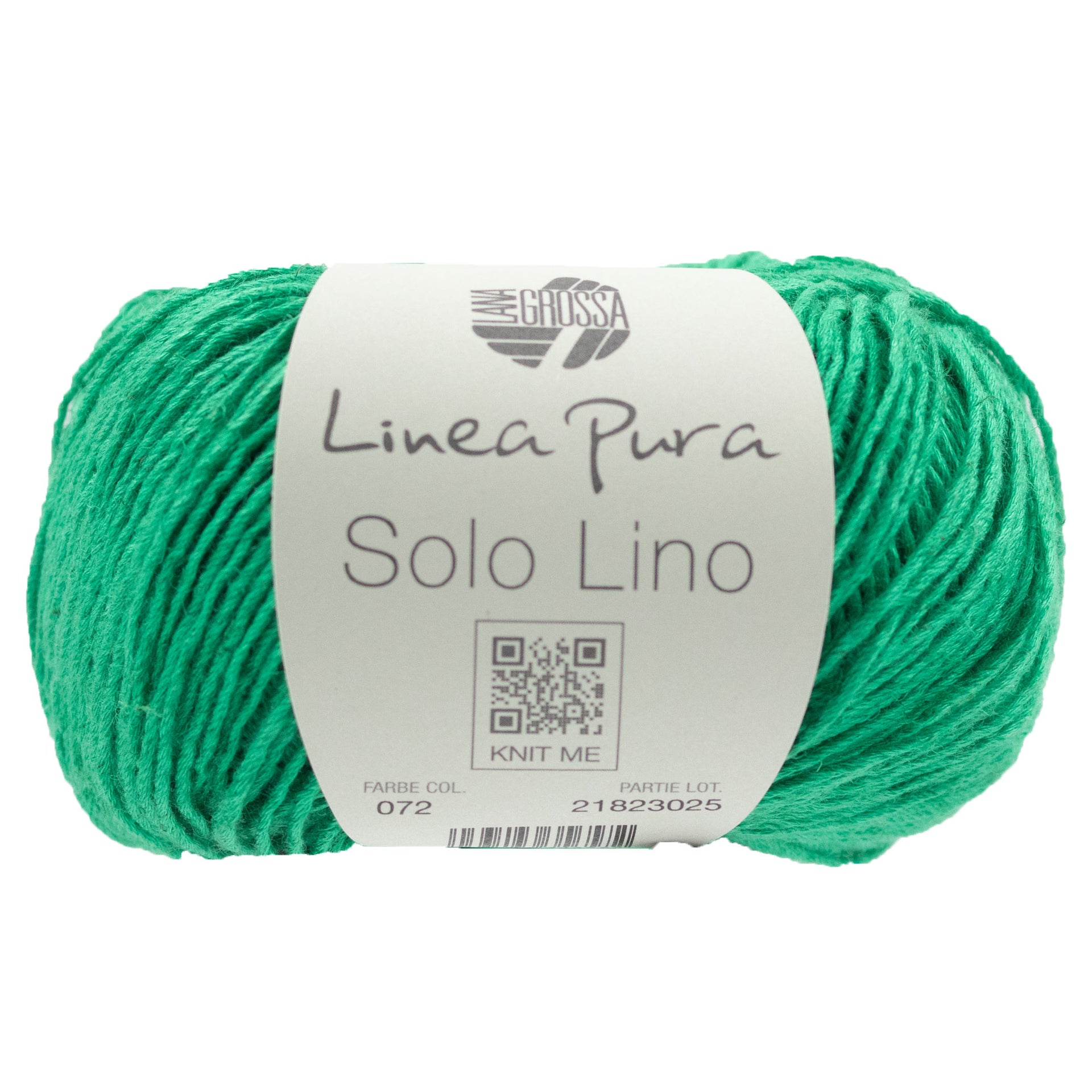 Lana Grossa Linea Pura Solo Lino Yarn - 072 Jade

