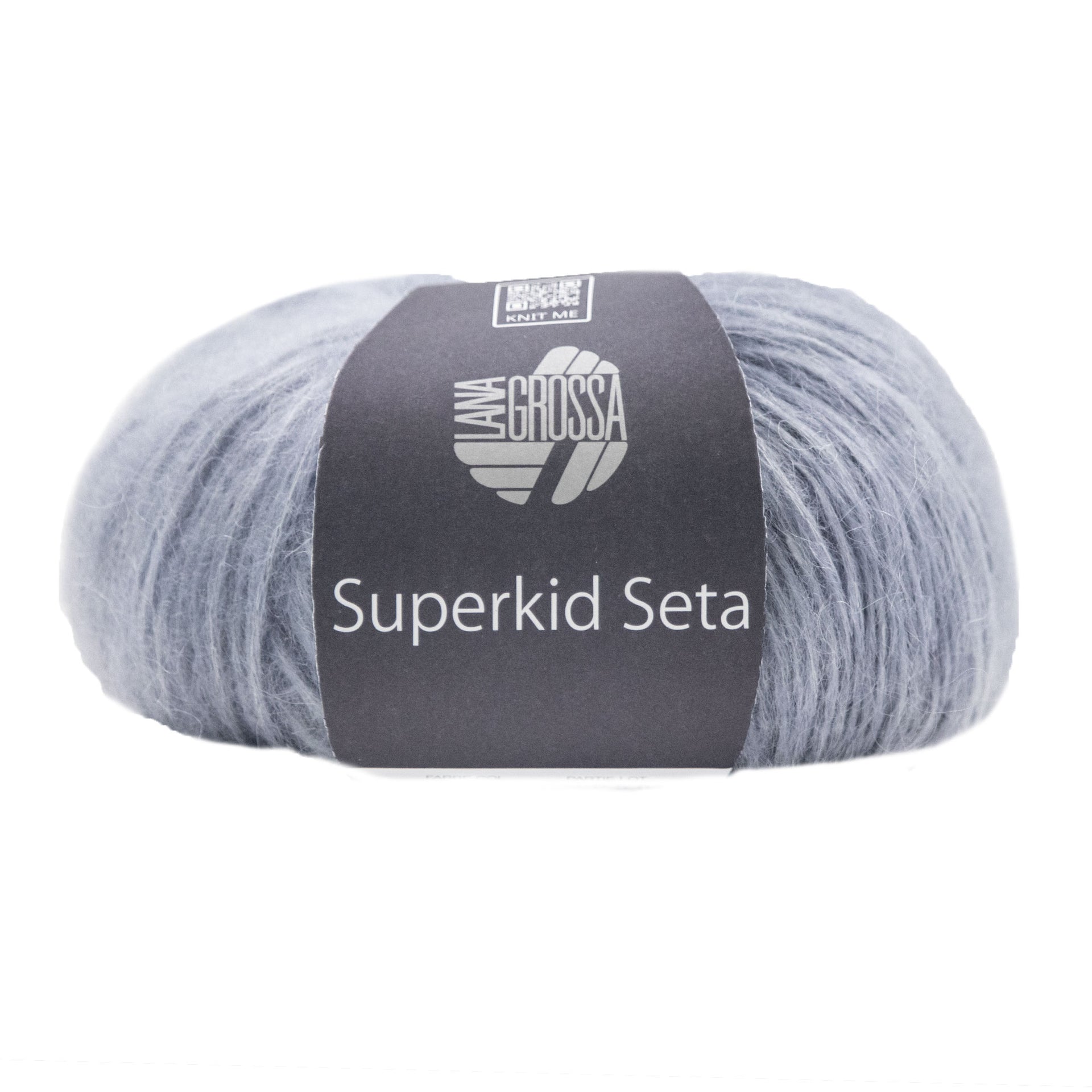 Lana Grossa Superkid Seta Yarn - 002 Light Grey
