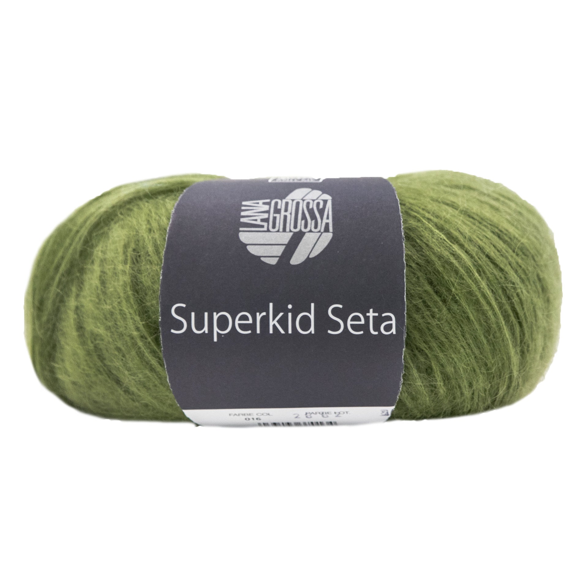 Lana Grossa Superkid Seta Yarn - 016 Apple Green
