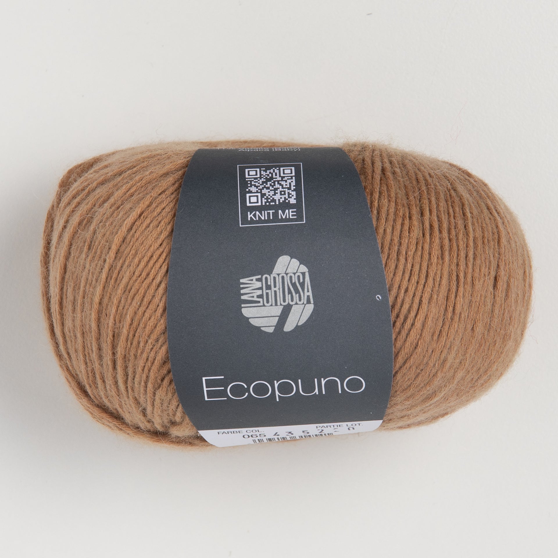 Lana Grossa Ecopuno Yarn - 065 Caramel
