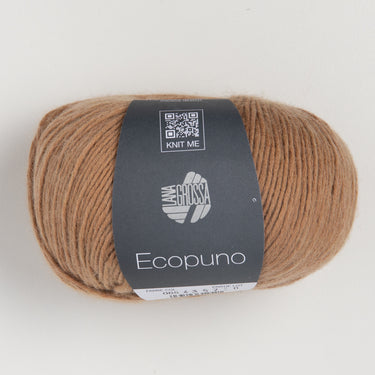 Lana Grossa Ecopuno Yarn - 065 Caramel