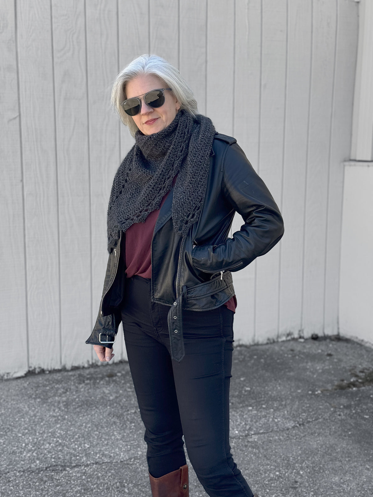 Berroco Lumi and Aerial Patterns - Lenore Shawl - Free PDF Download
