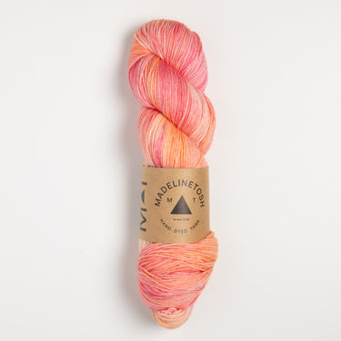 Madelinetosh Woolcycle Sport Yarn - Peach Bellini