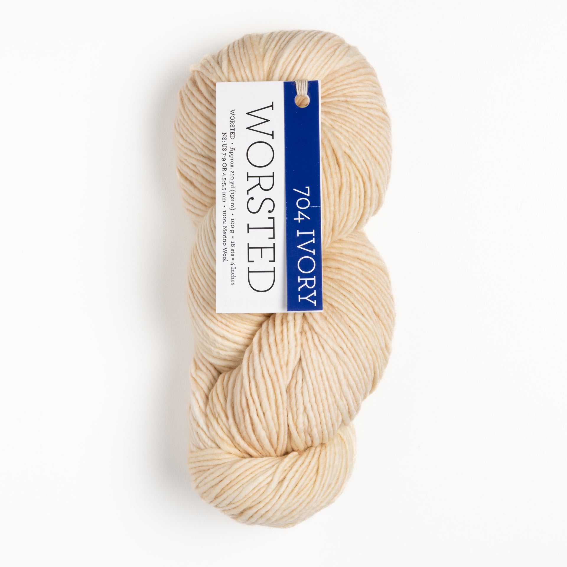 Malabrigo Worsted Merino Yarn - 704 Ivory
