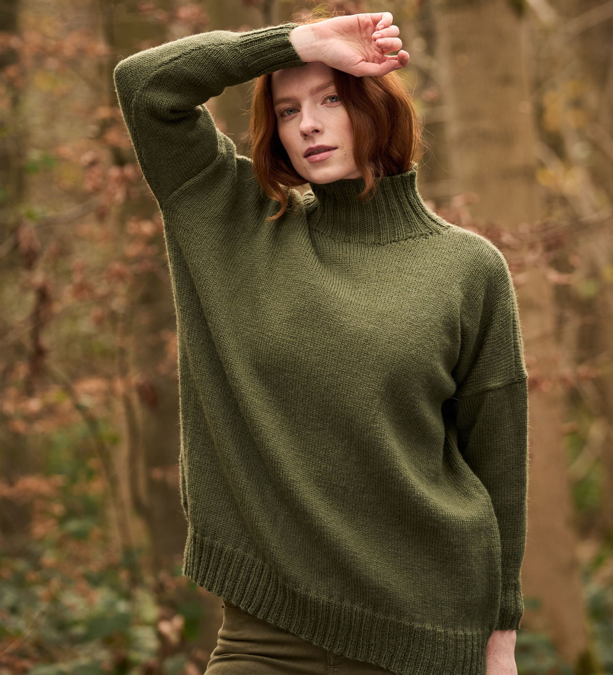 Bramble & Fleece Patterns - Bramble & Fleece Wooltrace DK Malton Sweater - PDF Download
