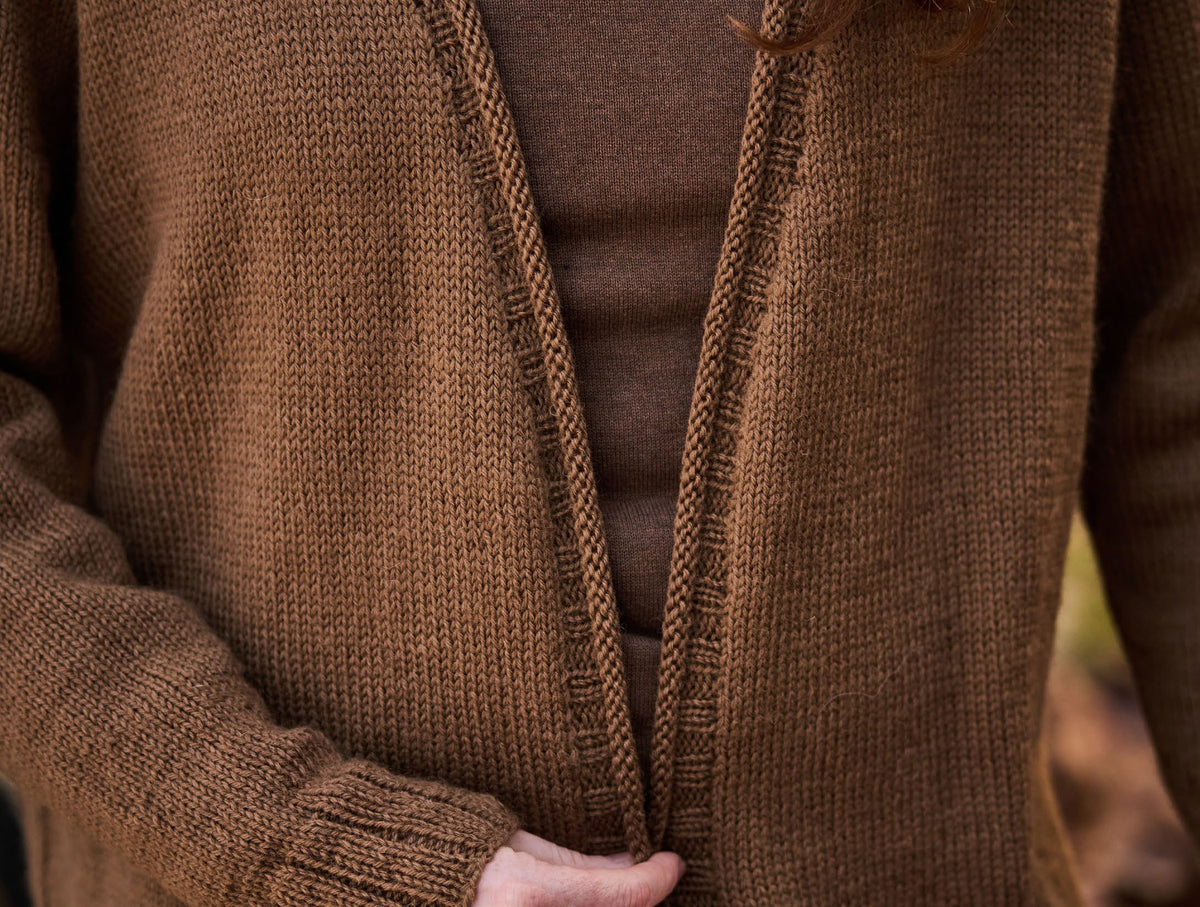 Bramble & Fleece Patterns - Bramble & Fleece Wooltrace DK Moreland Cardigan - PDF Download

