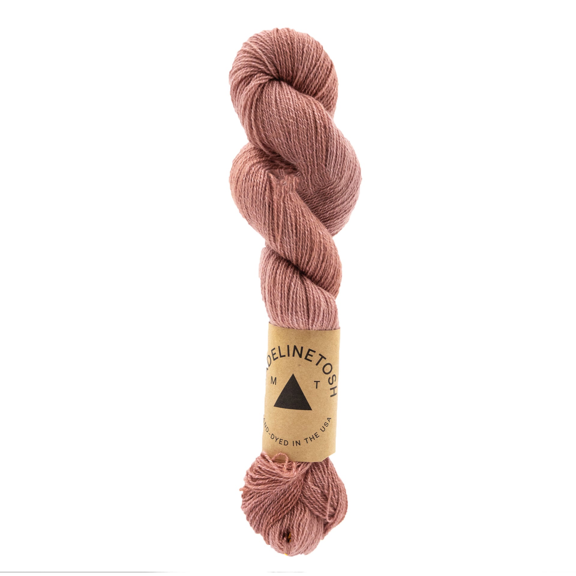 Madelinetosh Tosh Pebble Yarn - Pink Mist Smoke Tree
