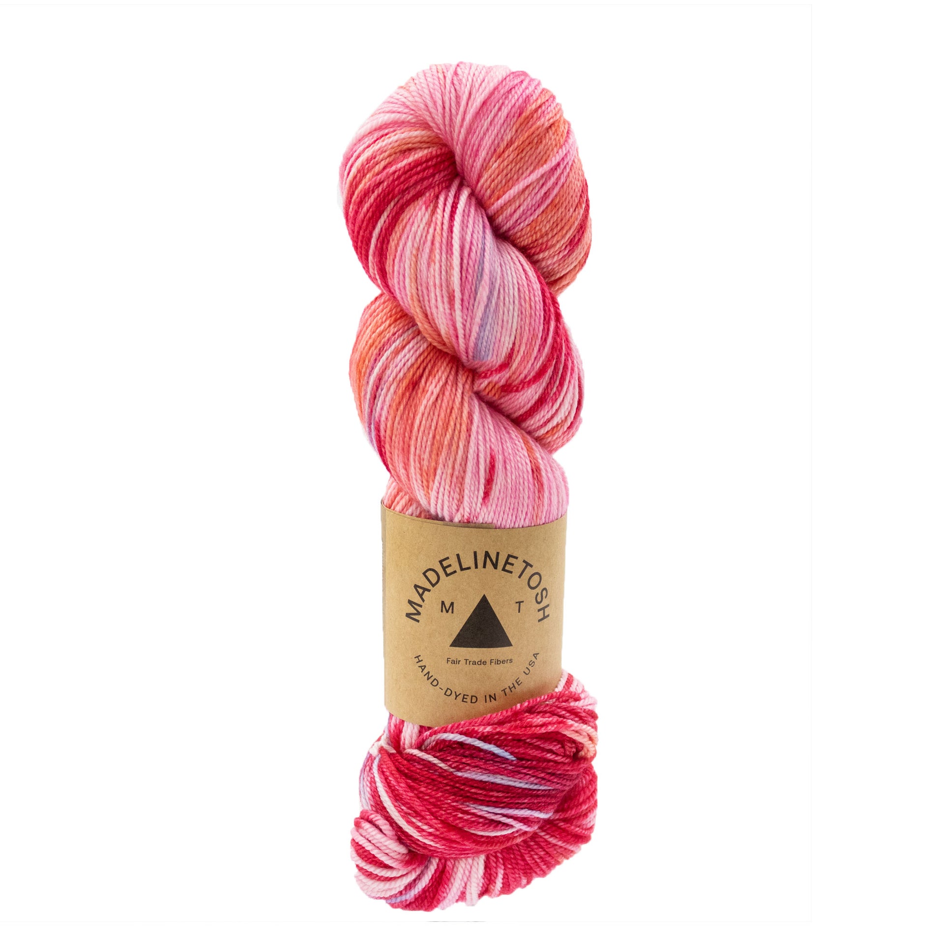 Madelinetosh Pashmina Yarn - Pizza My Heart
