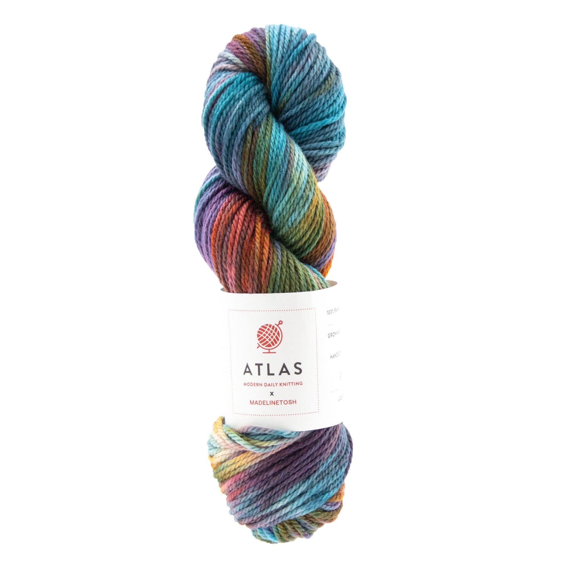 Modern Daily Knitting x Madelinetosh Atlas - A Clue Board From 1984
