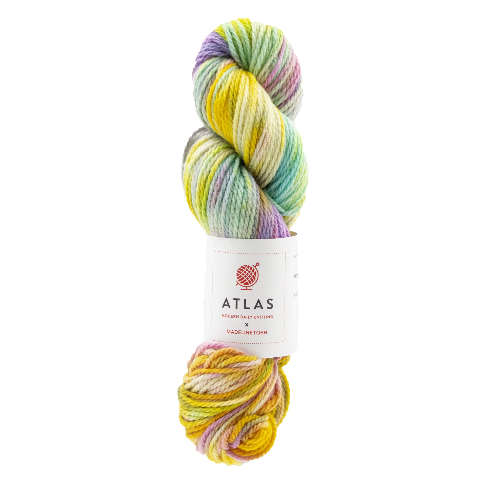 Modern Daily Knitting x Madelinetosh Atlas - Fire Opal
