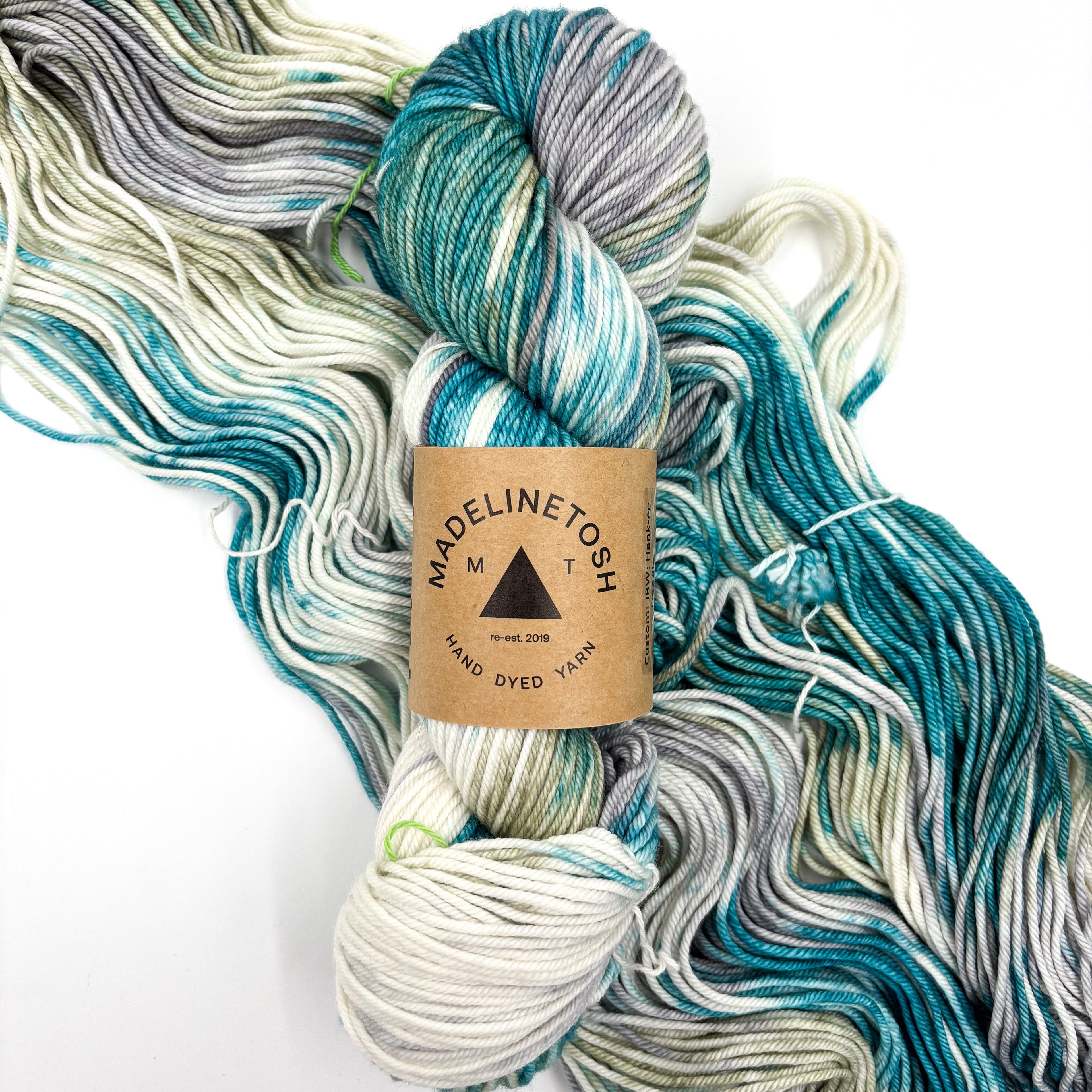 Madelinetosh Tosh Sock Yarn - Custom: JBW: Hank-ee Doodle - Zoom Image