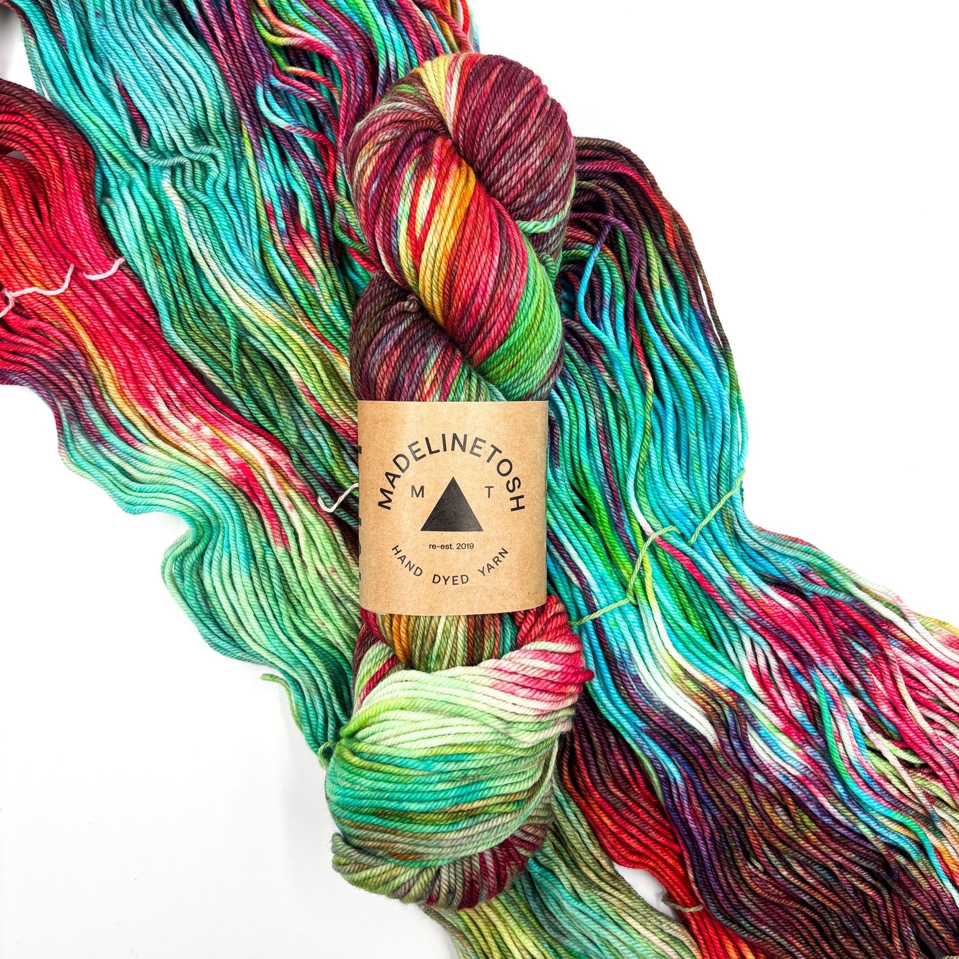 Madelinetosh Woolcycle Sport Yarn - Custom: JBW: You're The Only Ten I See - Zoom Image
