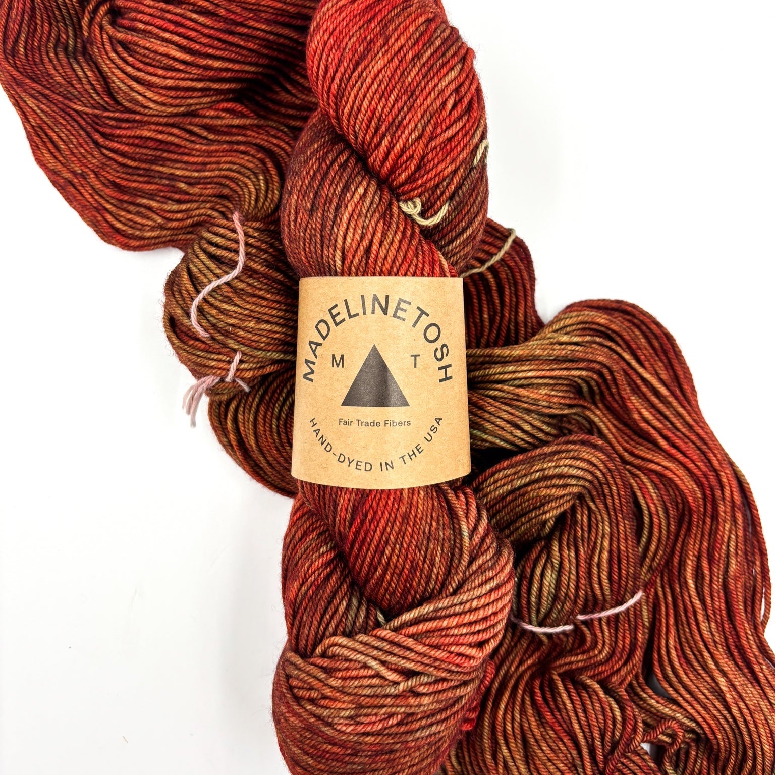 Madelinetosh Tosh Sock Yarn - Custom: JBW: Old Bay Skein - Zoom Image
