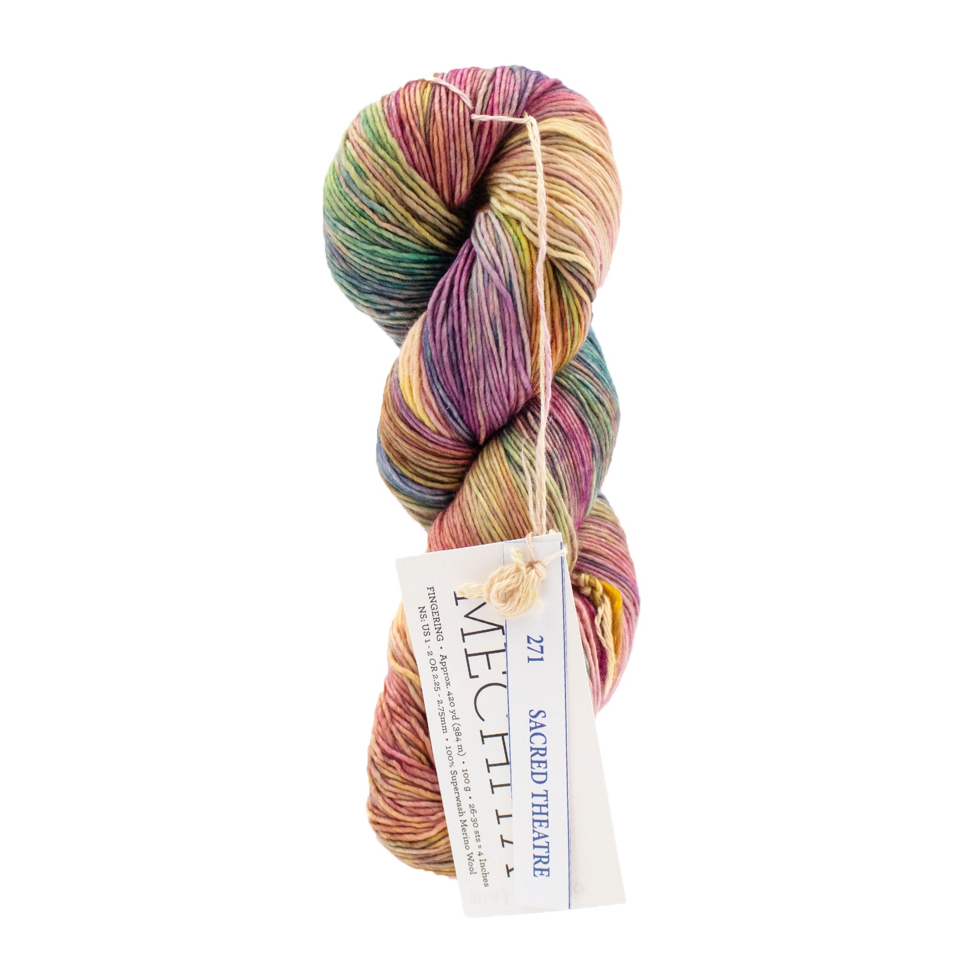 Malabrigo Mechita Yarn - 271 Sacred Theater
