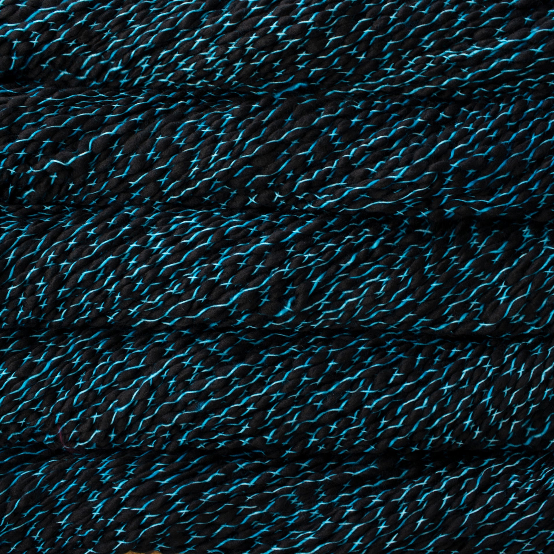 Malabrigo Caracol Yarn - 683 Cian on Black
