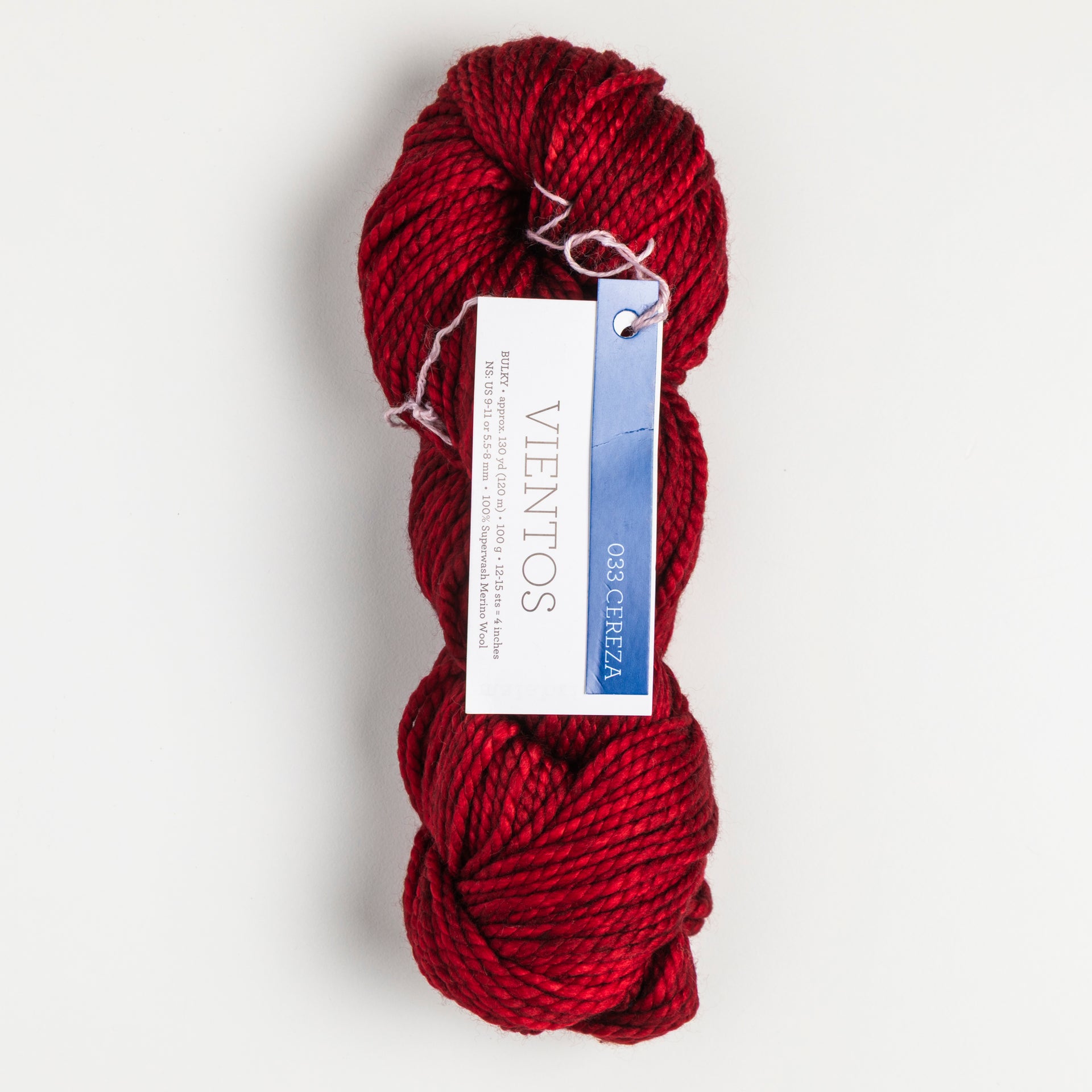 Malabrigo Vientos Yarn - 033 Cereza
