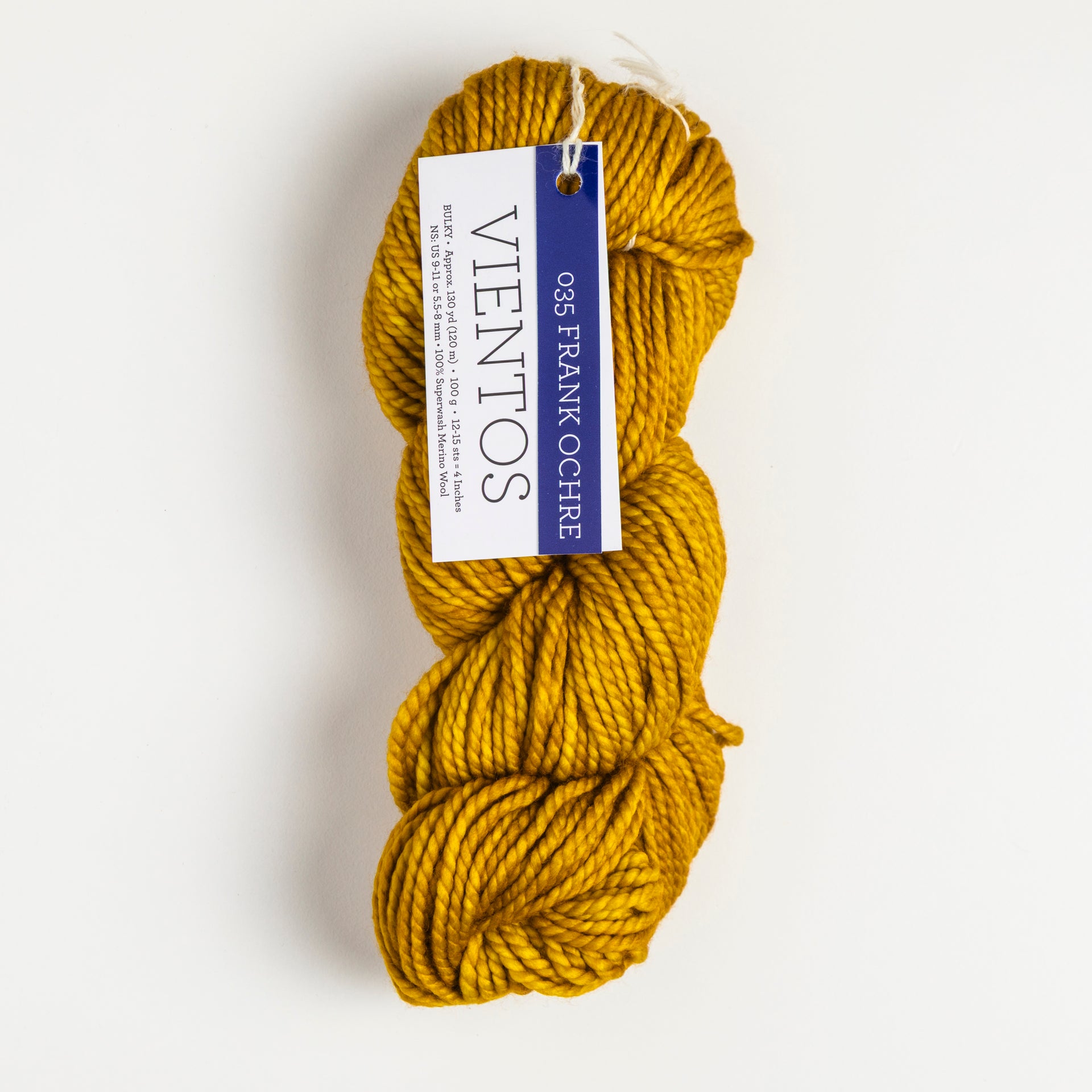 Malabrigo Vientos Yarn - 035 Frank Ochre
