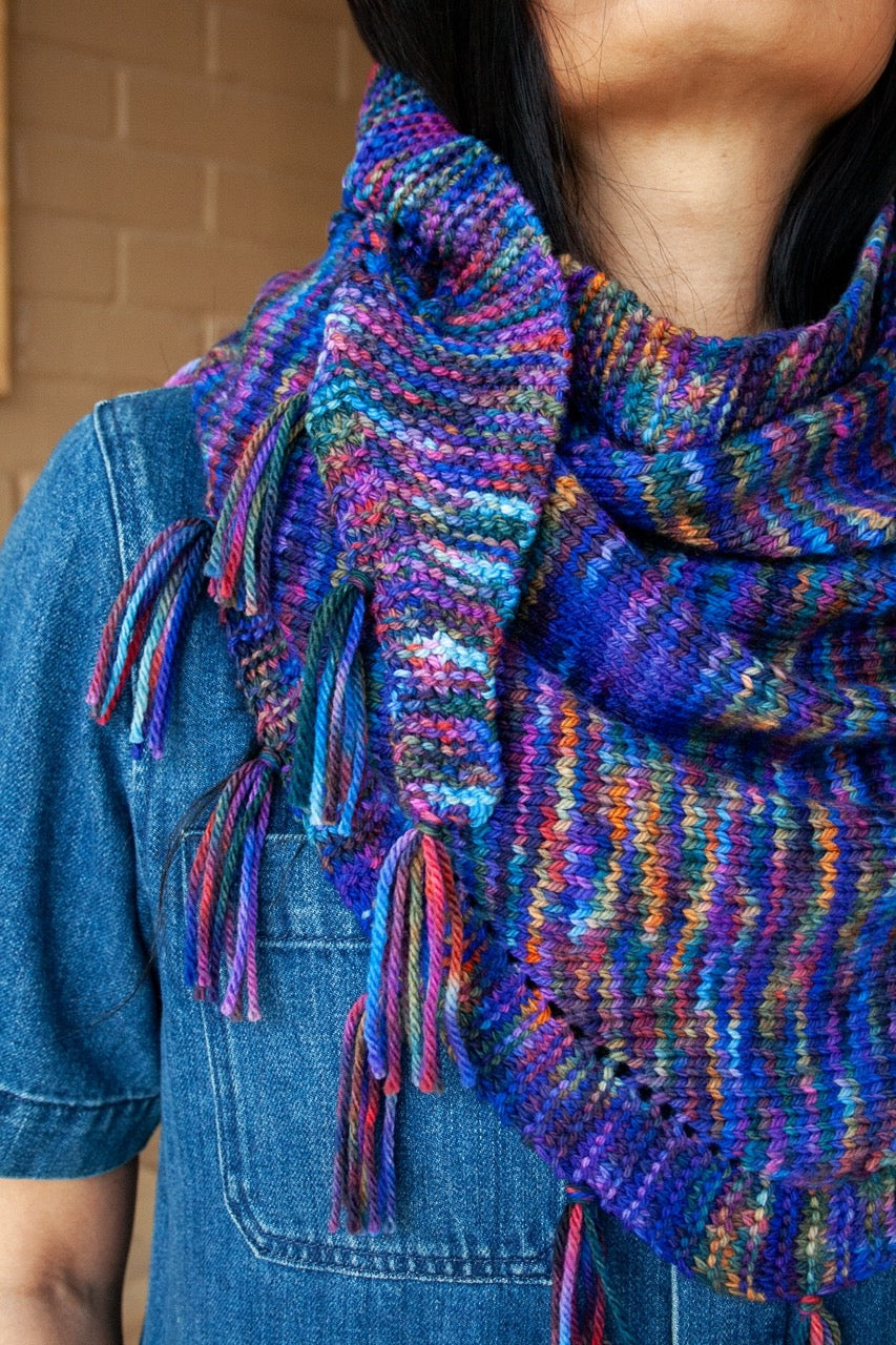Modern Daily Knitting x Madelinetosh Atlas Kits - Mesa Drift Shawl
