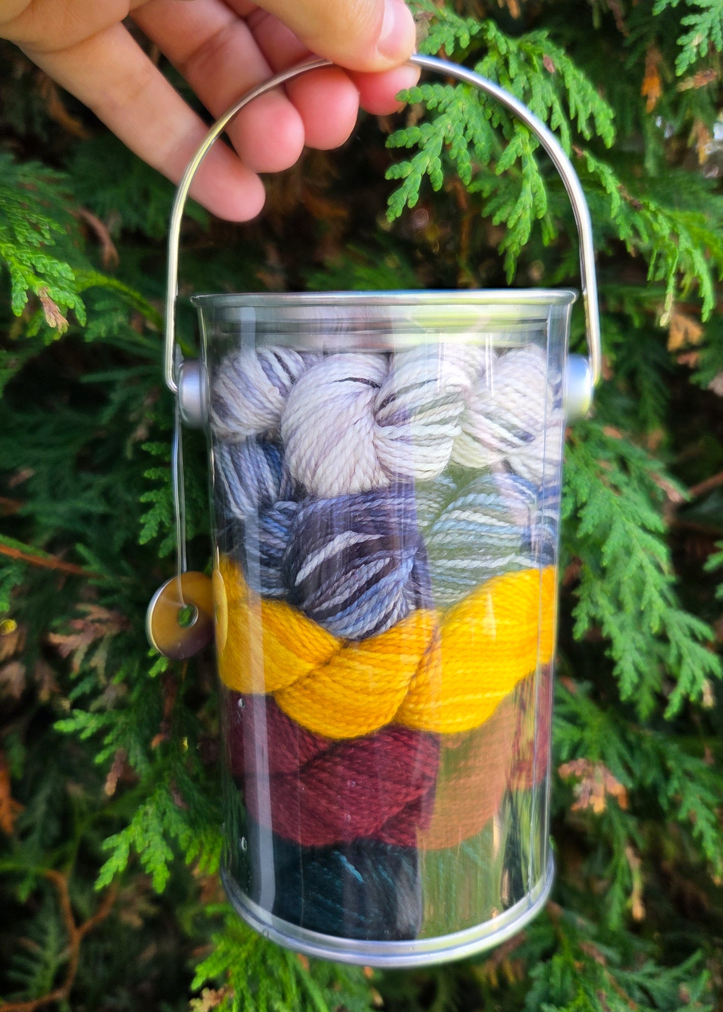 Koigu Paint Cans Yarn - Midnight Mistletoe
