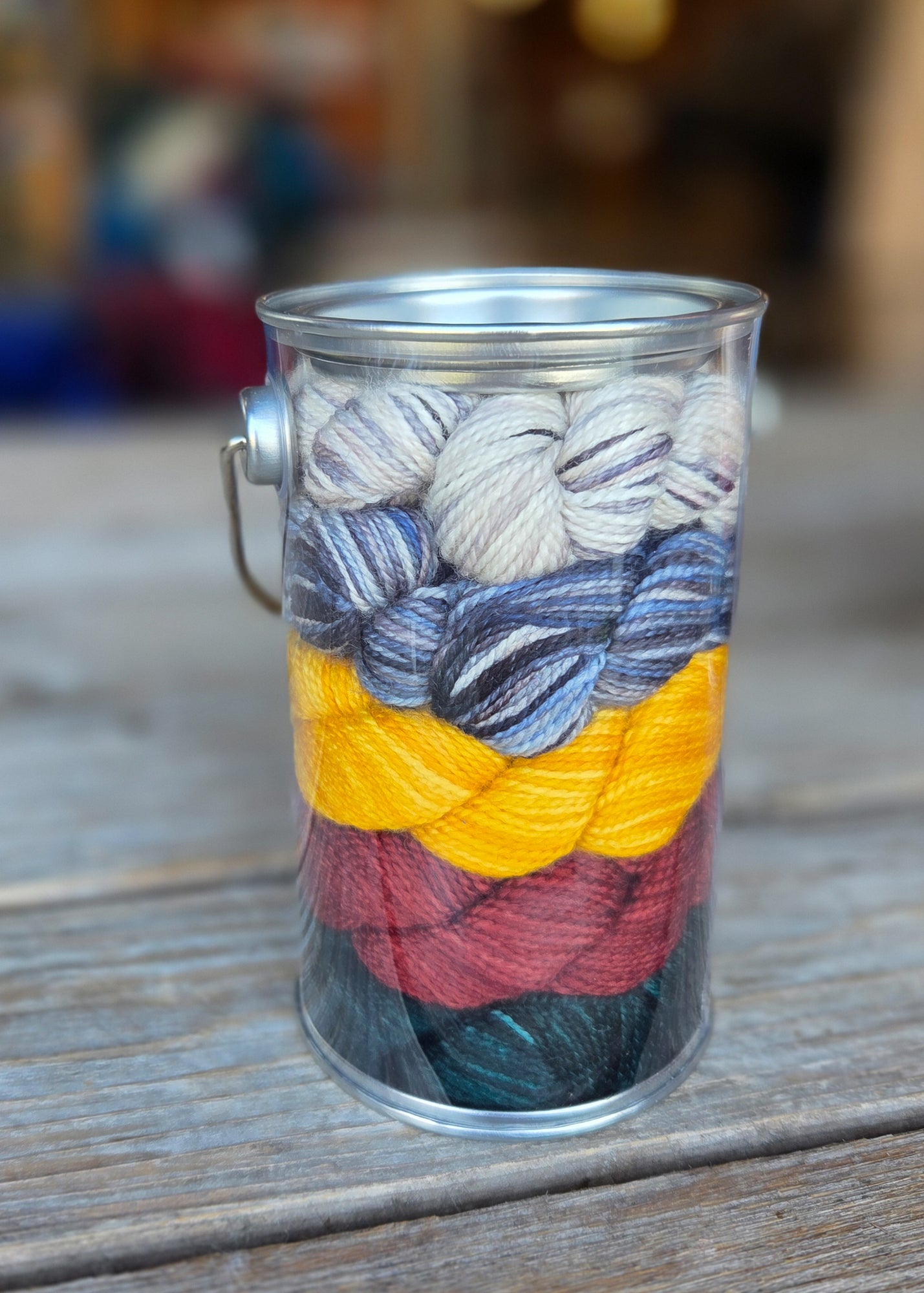 Koigu Paint Cans Yarn - Midnight Mistletoe
