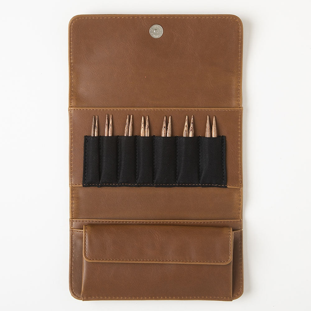 Knit Picks Resilience Moonstone Short Interchangeable Needle Clutch Set - US 4-10
