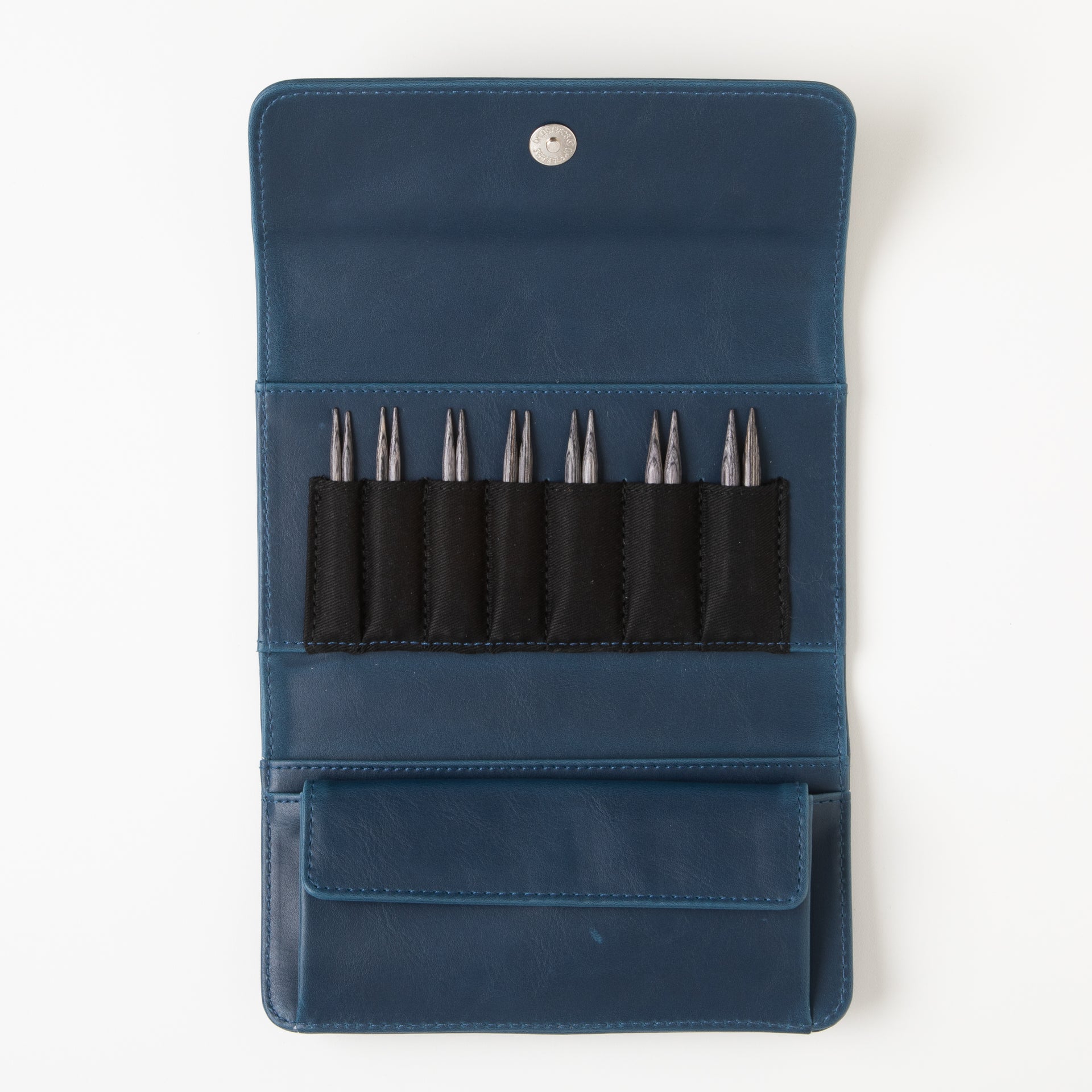 Knit Picks Resilience Obsidian Short Interchangeable Needle Clutch Set - US 4-10
