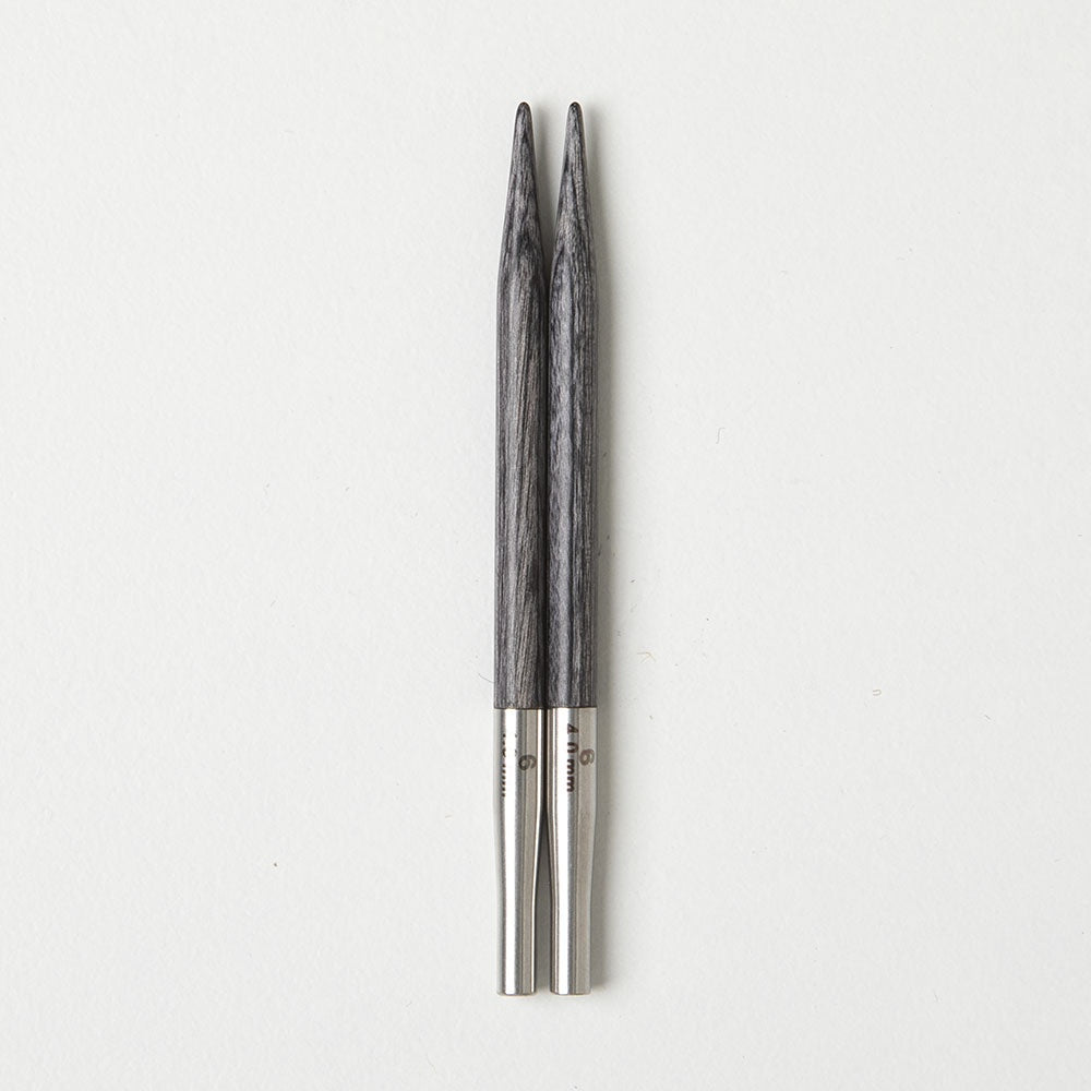 Knit Picks Resilience Obsidian Interchangeable Short Tip US 6 (4.00 mm)
