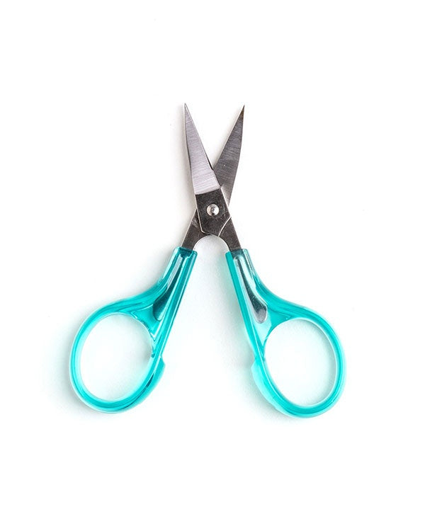 Knit Picks Teal Steeking Scissors
