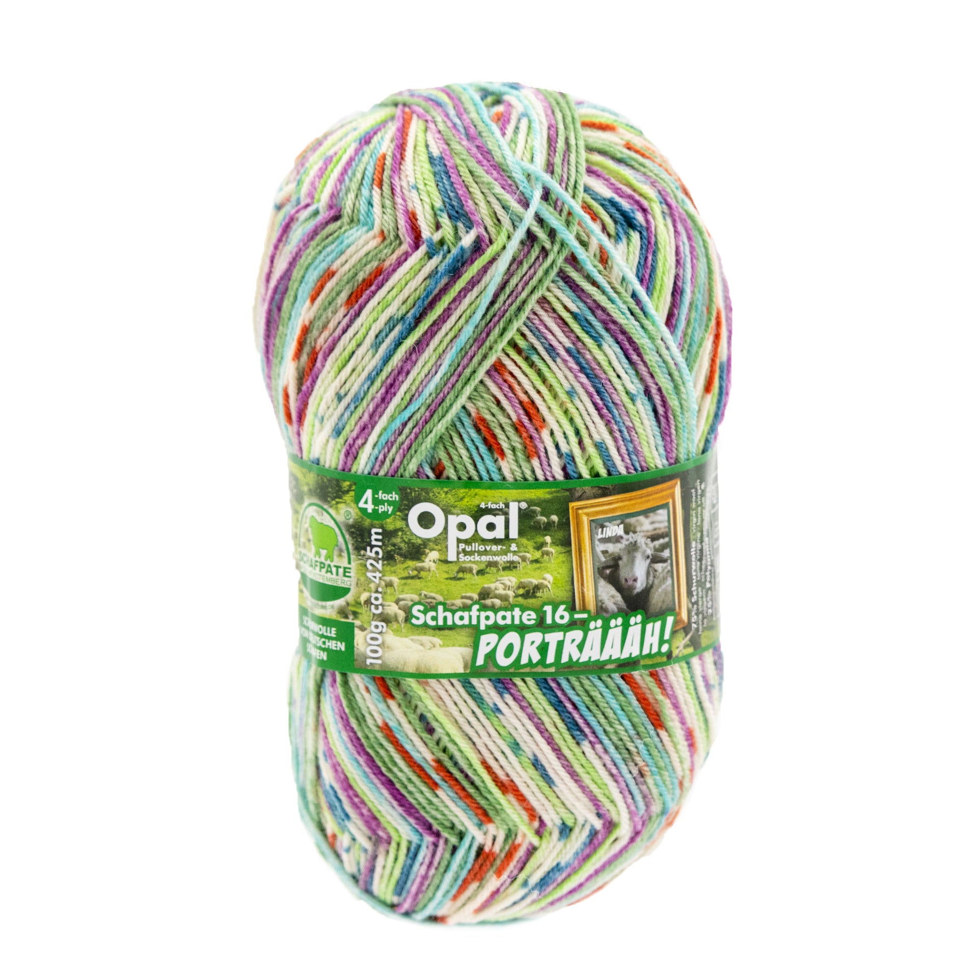 Opal Schafpate 16 - PORTRAAAH! Yarn - 11452 - Linda
