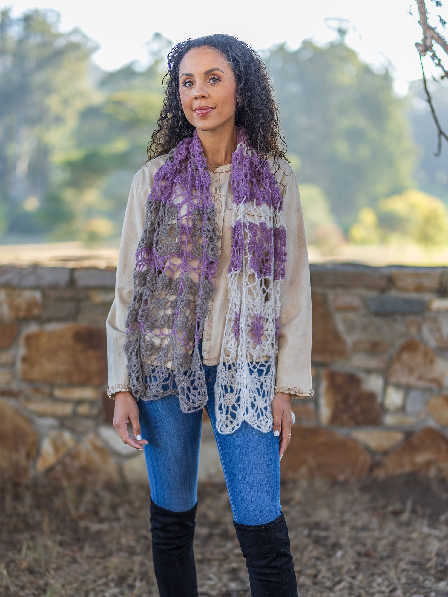 Yarn Citizen Orb Weaver Shawl Kit
