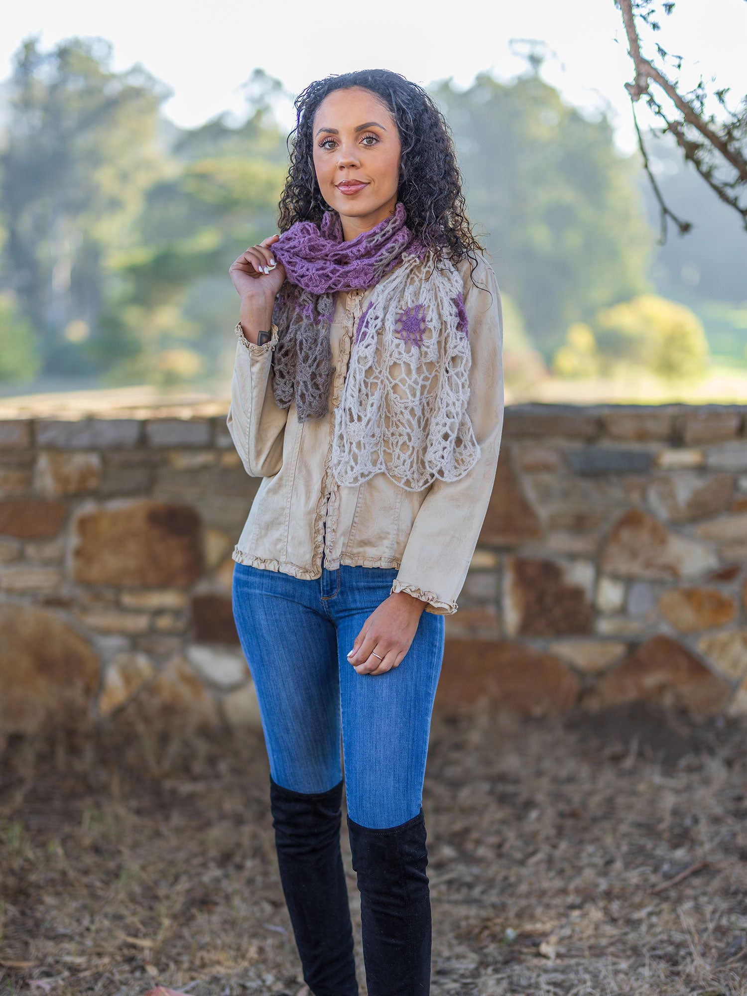 Yarn Citizen Orb Weaver Shawl Kit