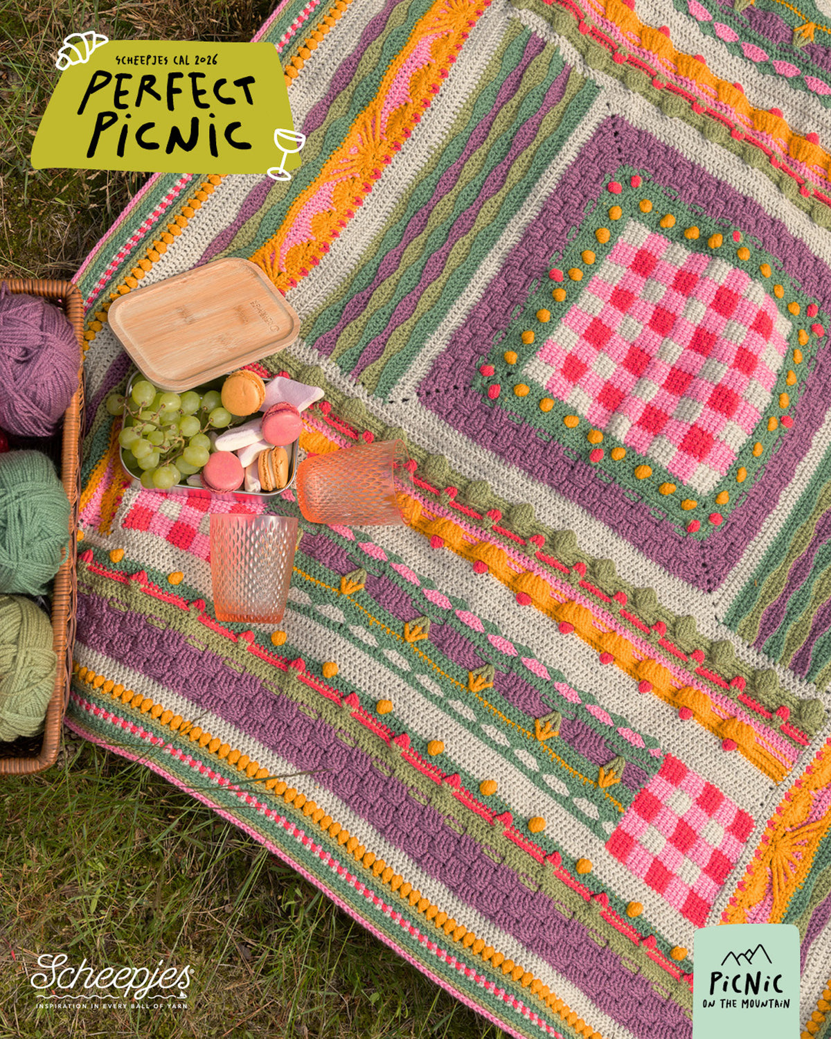 Scheepjes Perfect Picnic CAL - Cotton Create - Picnic on the Mountain

