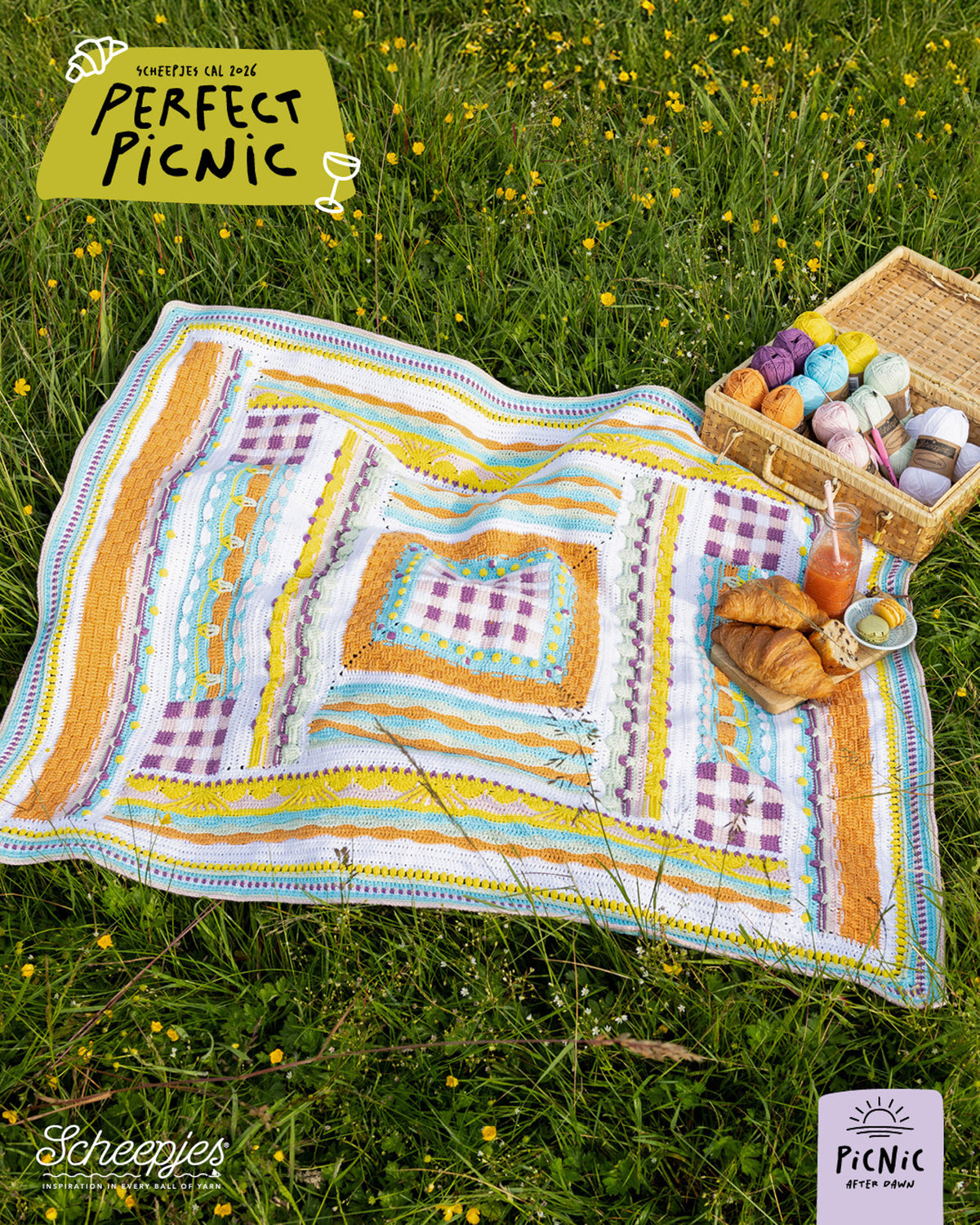 Scheepjes Perfect Picnic CAL - Cotton Create - Picnic After Dawn
