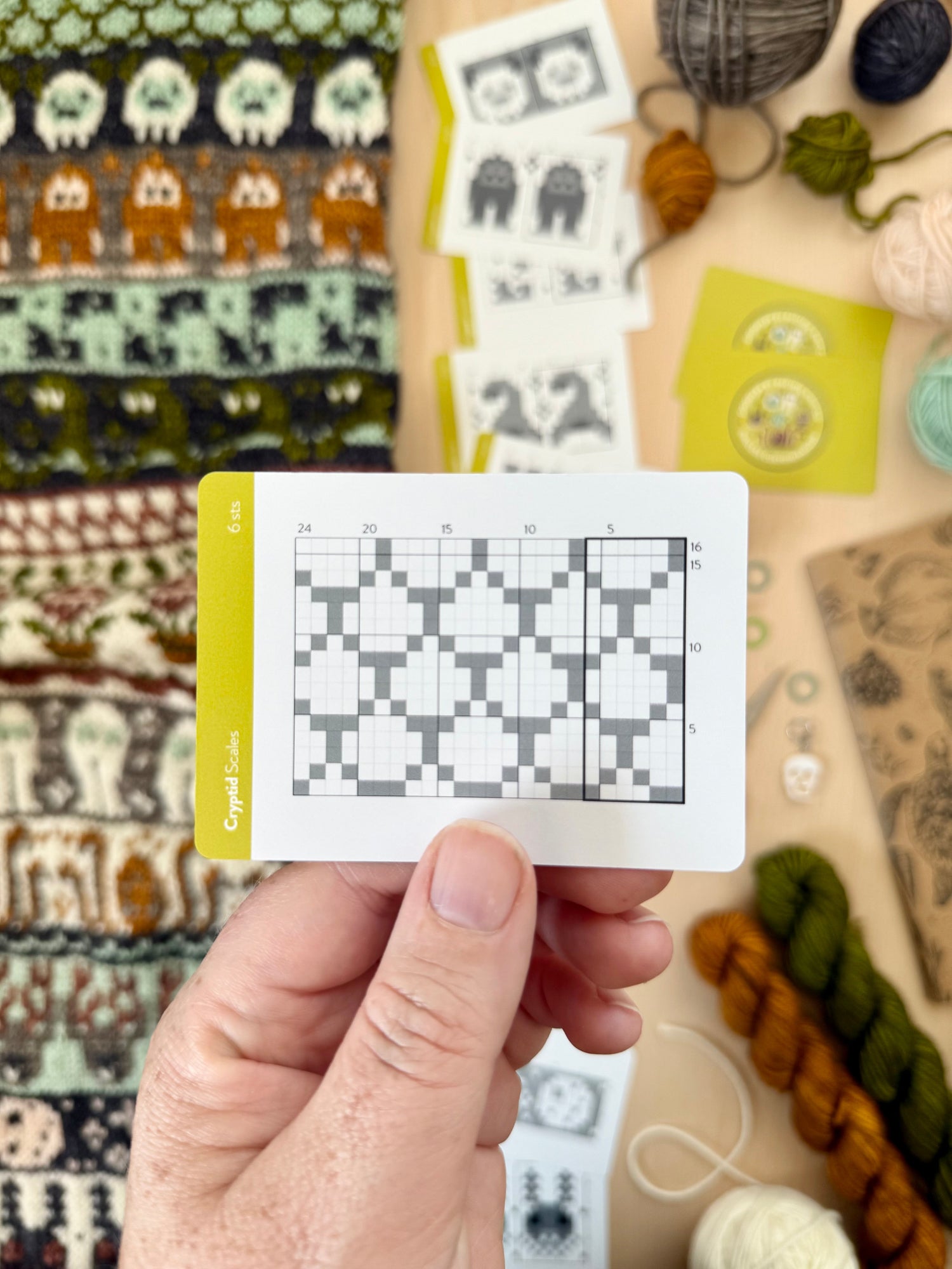Pacific Knit Co. Cryptid Doodle Card Deck
