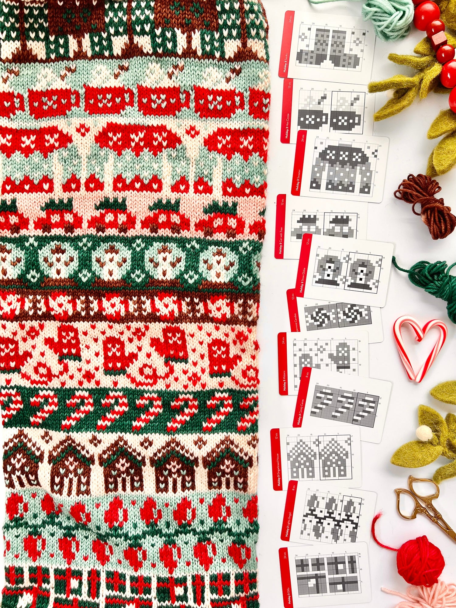 Pacific Knit Co. Holiday 3 Doodle Card Deck
