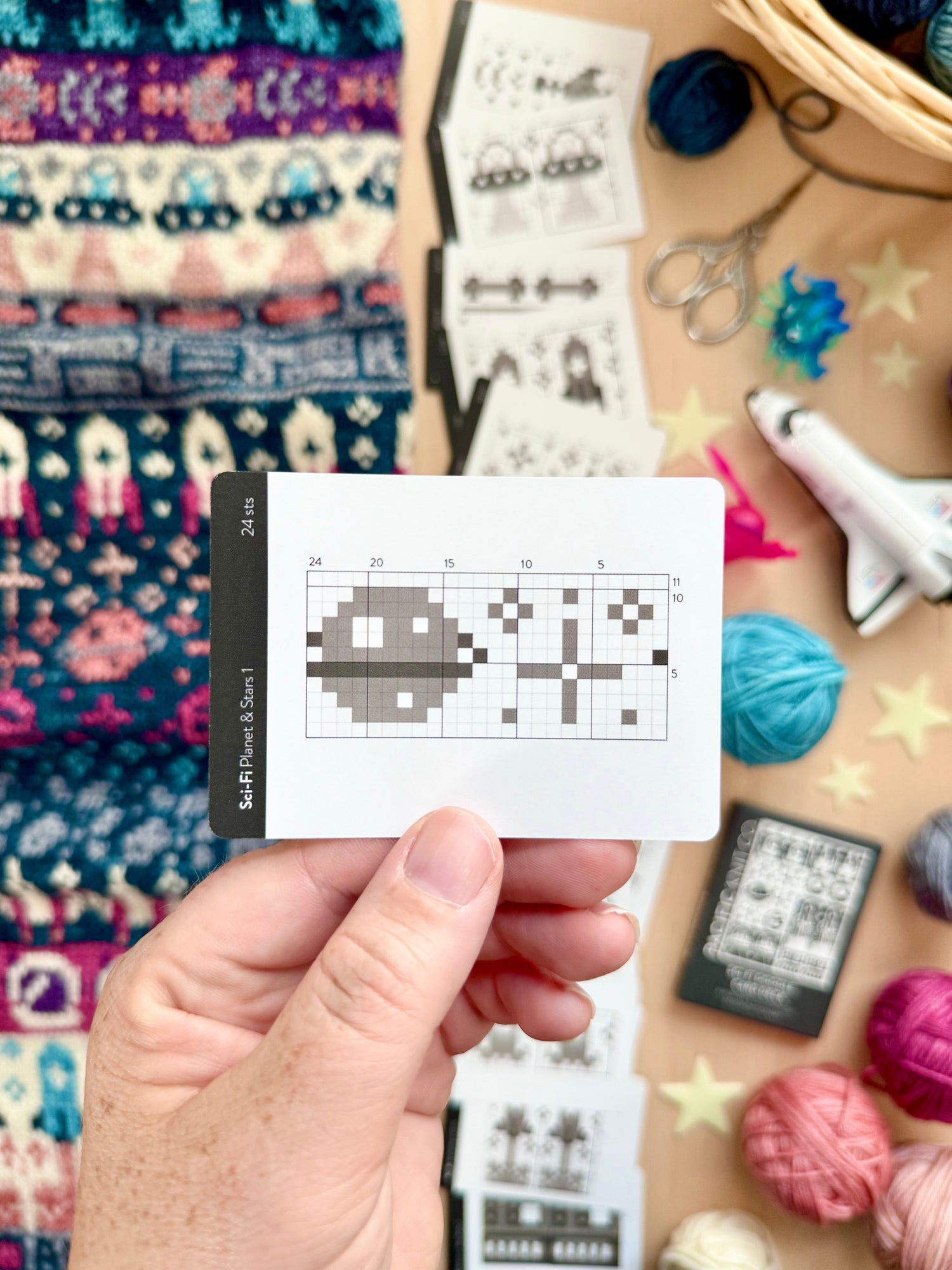 Pacific Knit Co. Sci-Fi Doodle Card Deck
