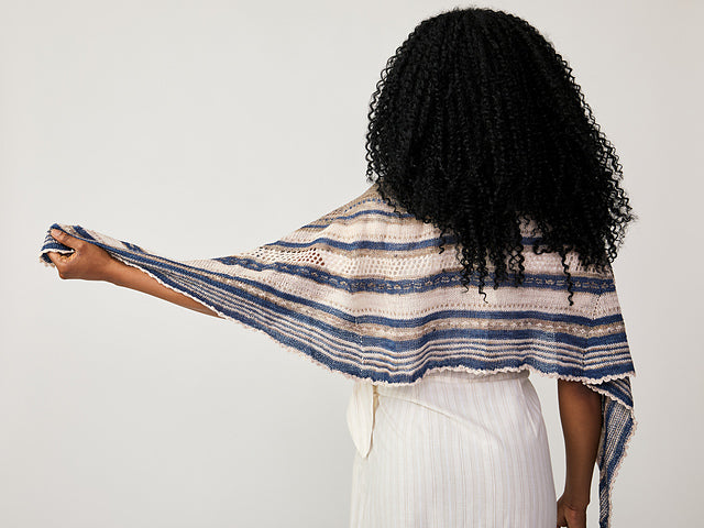 Madelinetosh Tosh Patterns - Pathways Shawl - PDF Download
